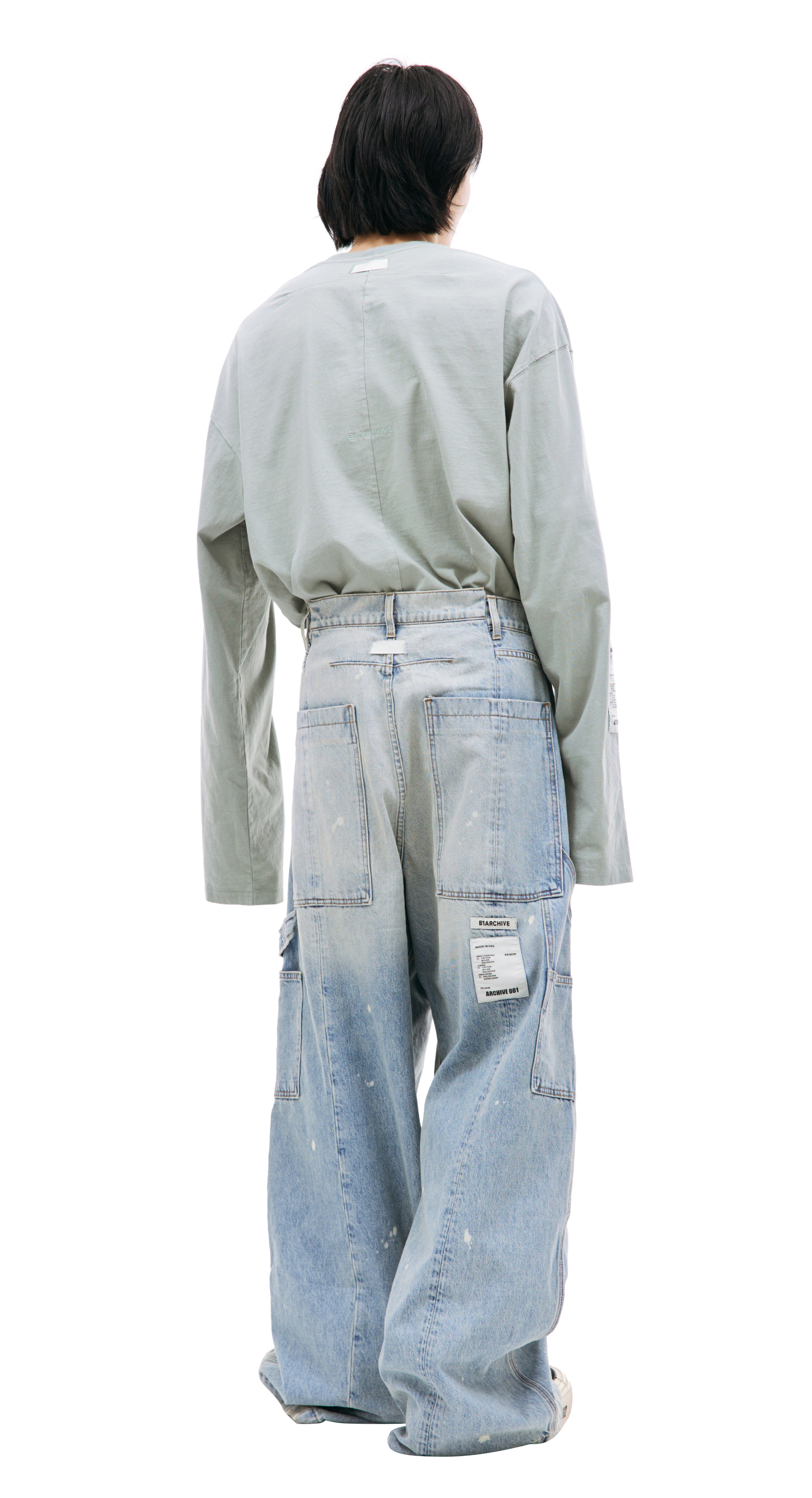 B1ARCHIVE B45 wide leg jeans
