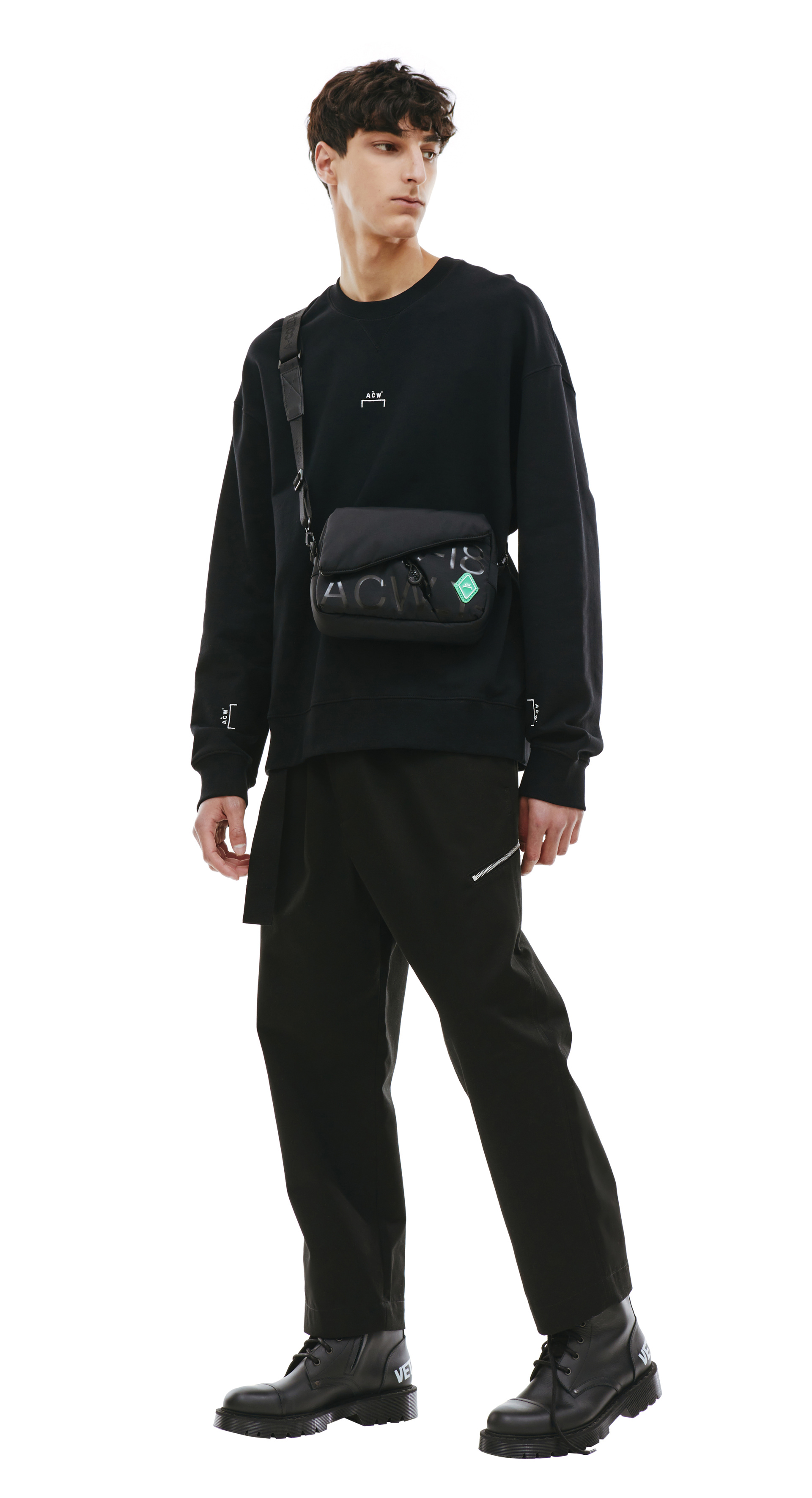 A-COLD-WALL* Black Padded Bag