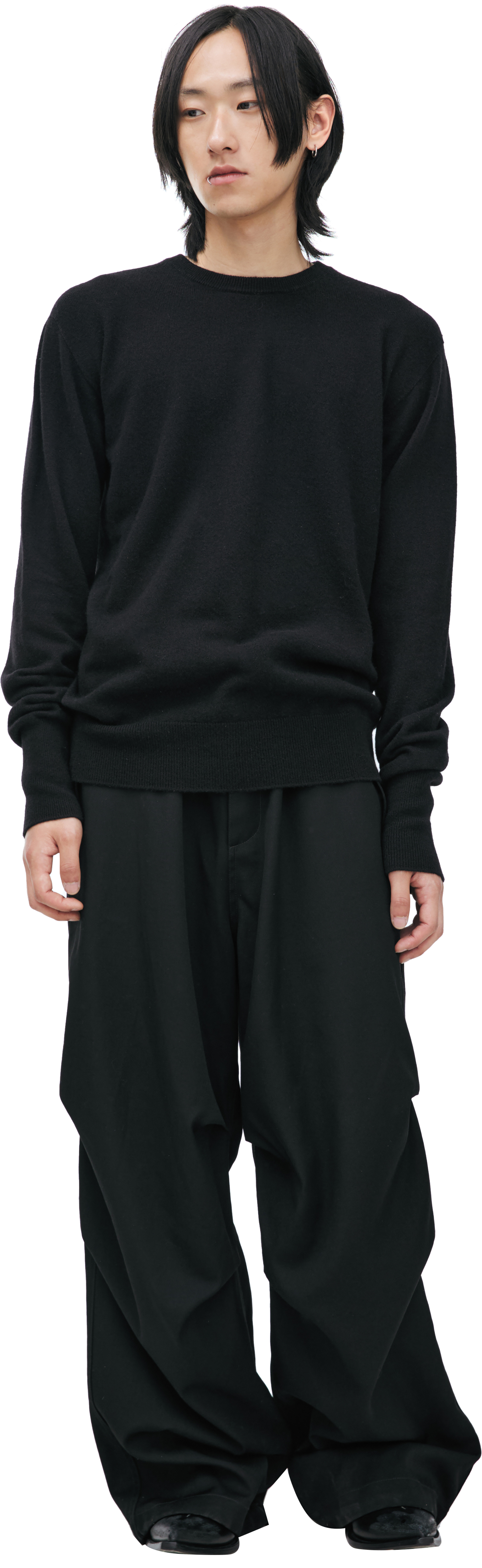Jil Sander Black cashmere sweater