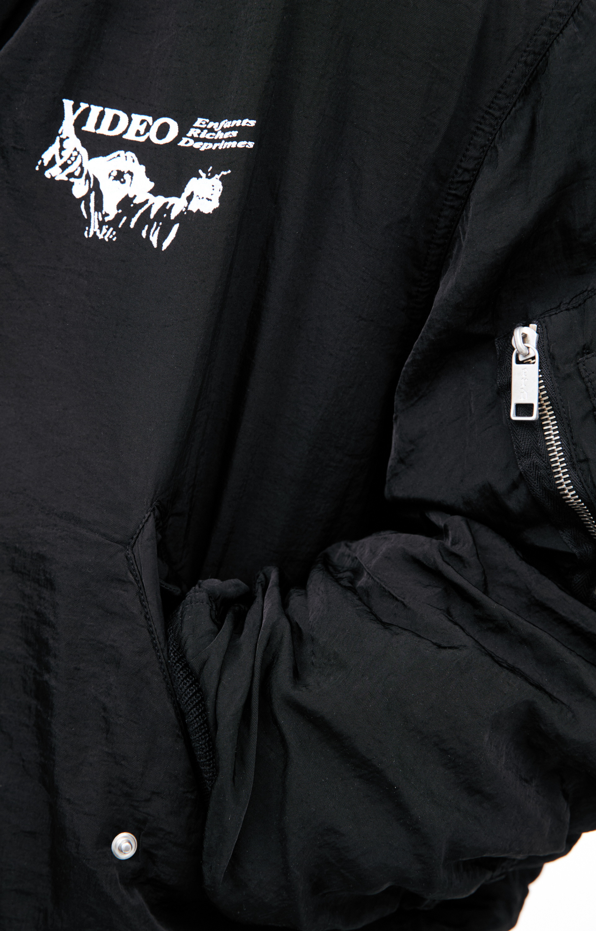 Enfants Riches Déprimés Black zippered bomber