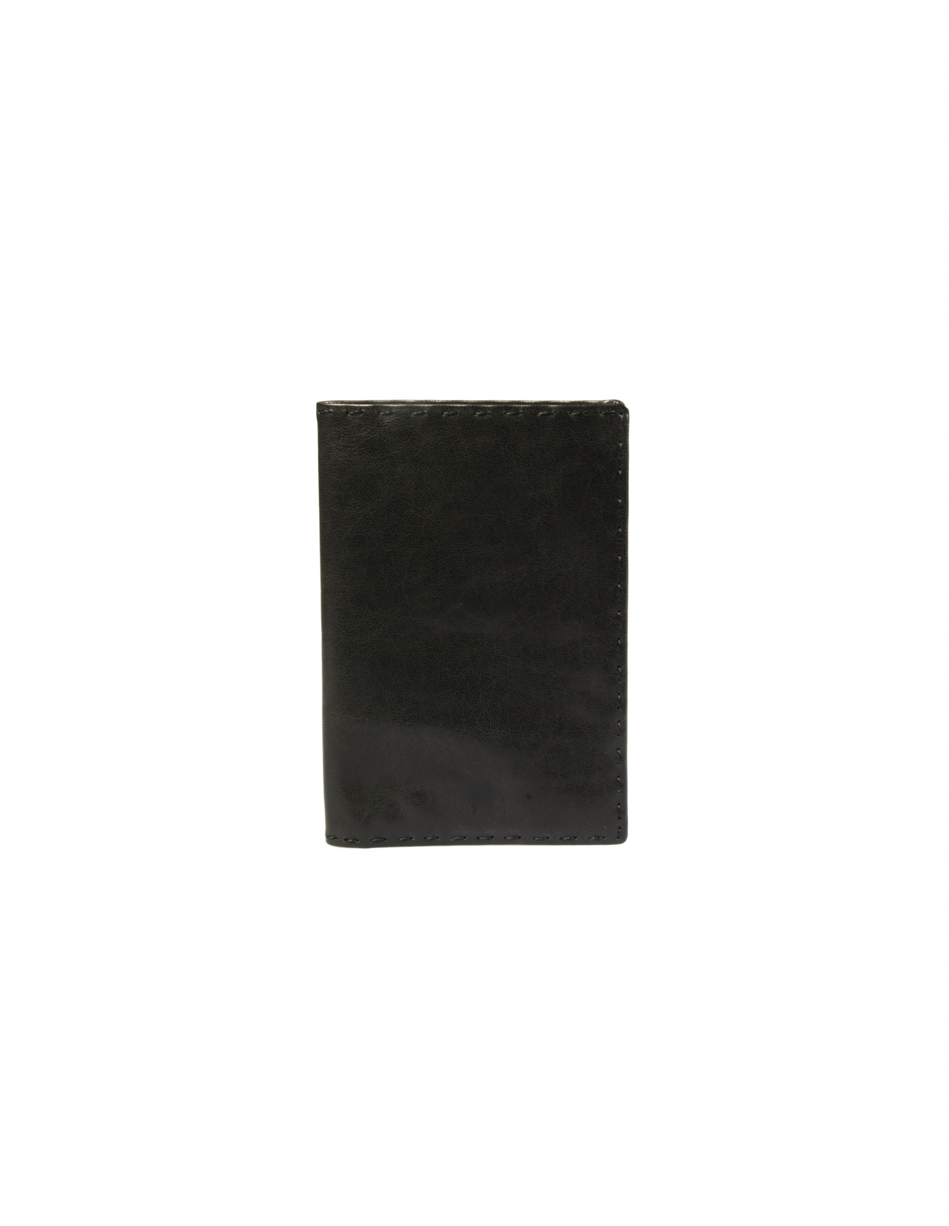 Ann Demeulemeester Leather card holder