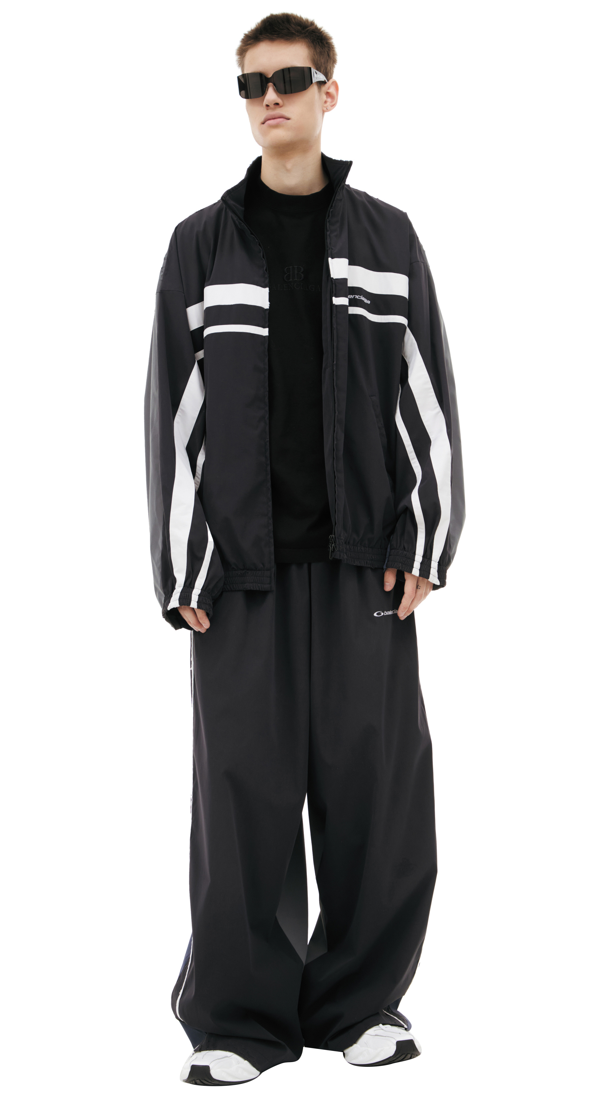 Balenciaga Black logo jacket