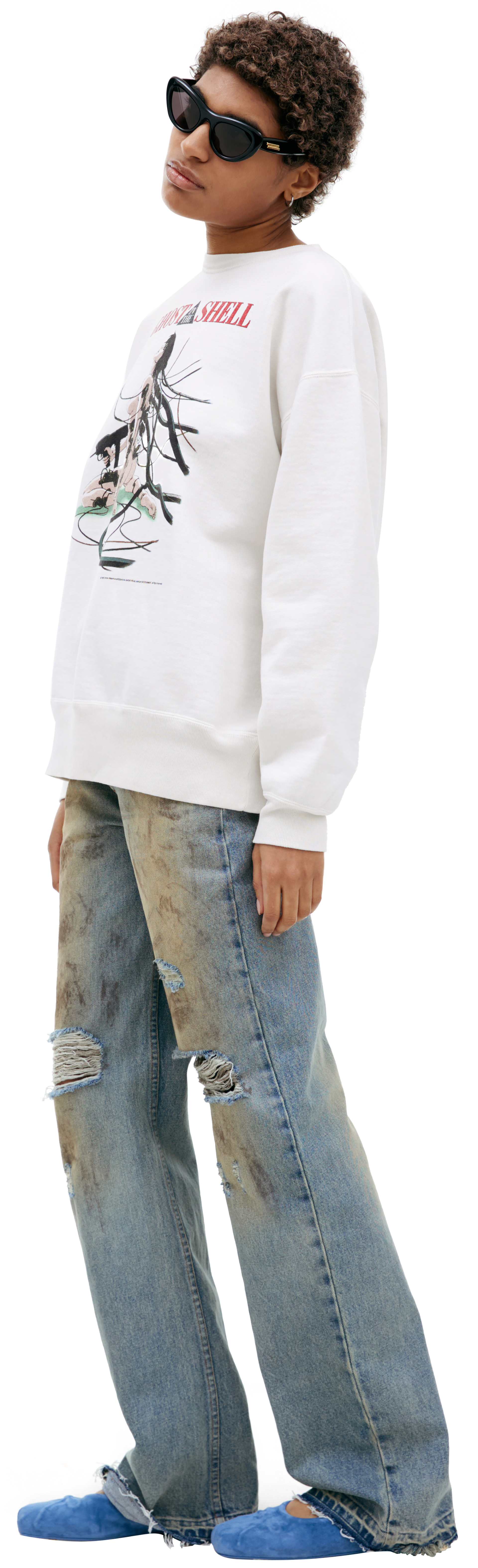 Saint Mxxxxxx x Ghost in the Shell Sweatshirt