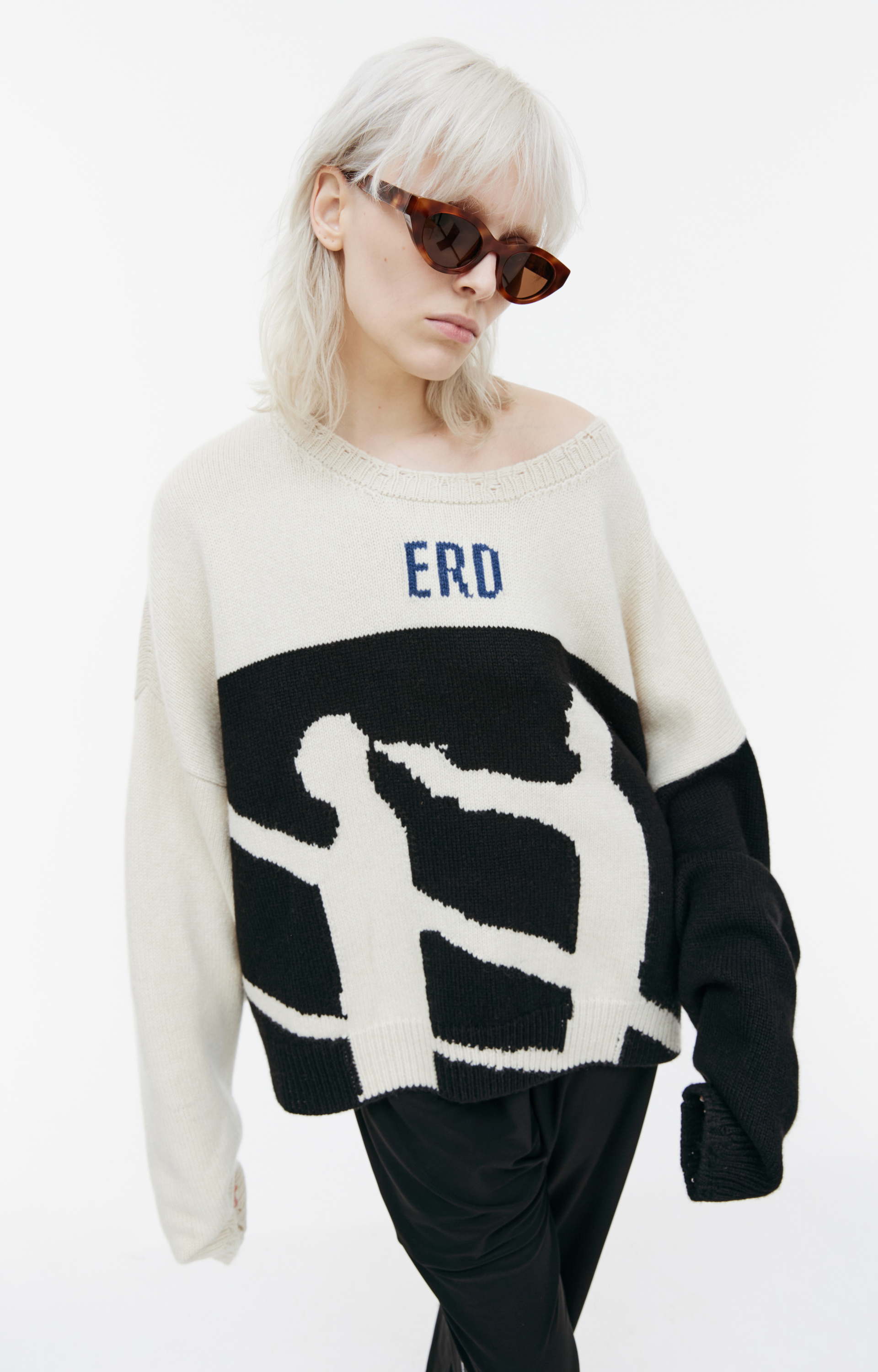 Enfants Riches Déprimés Cashmere printed sweater
