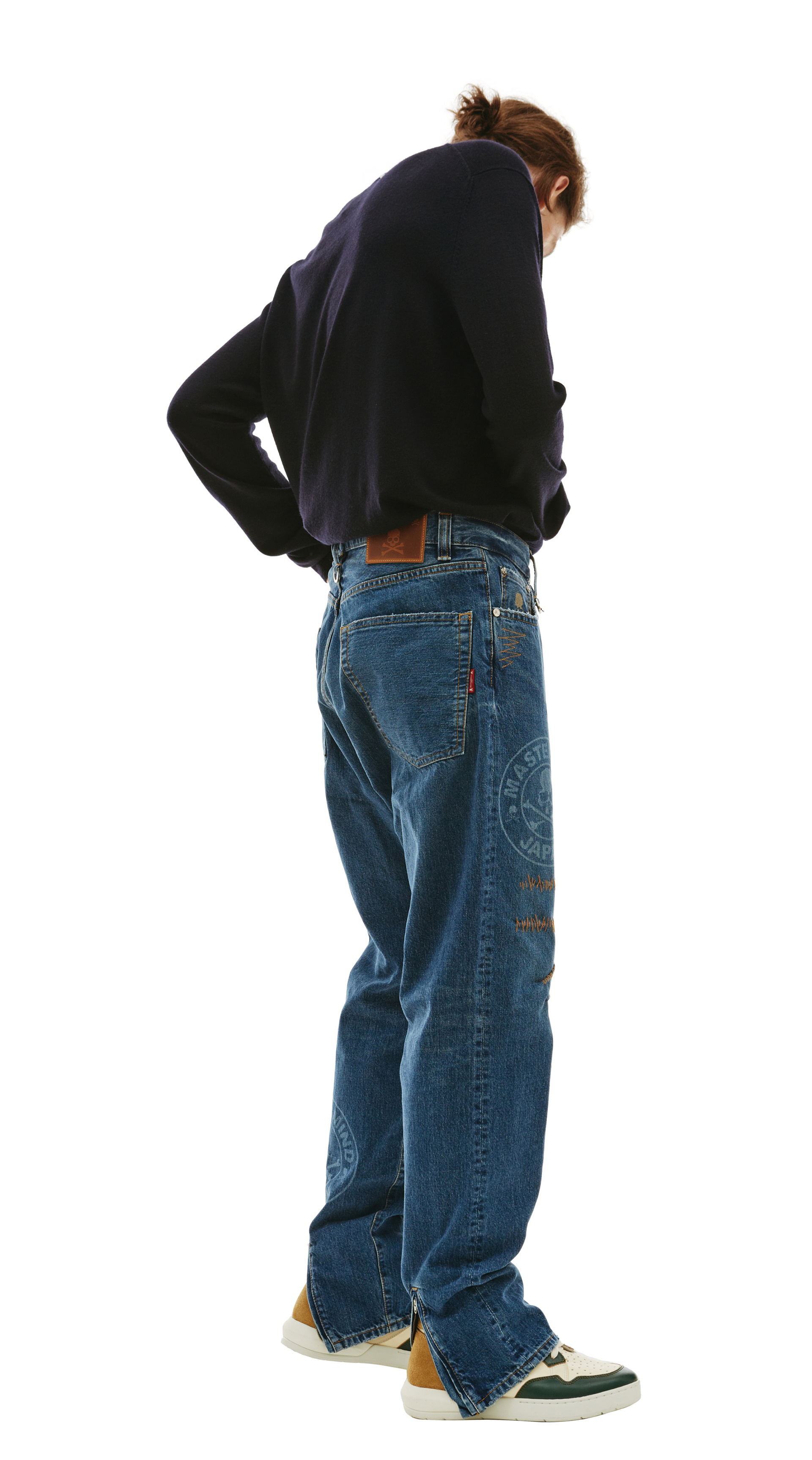 Mastermind WORLD Tapered indigo jeans