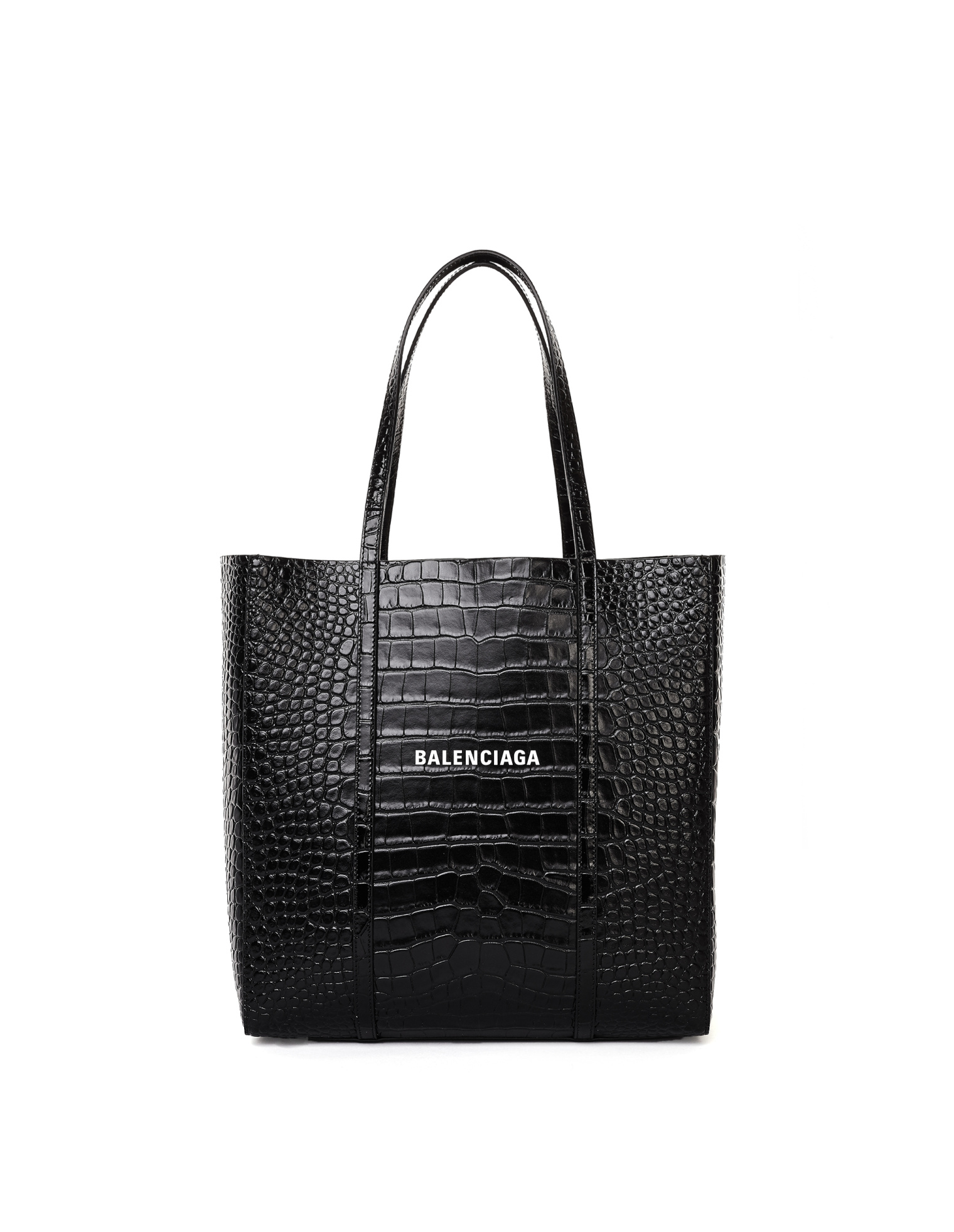 Balenciaga Сумка из тисненой кожи с логотипом