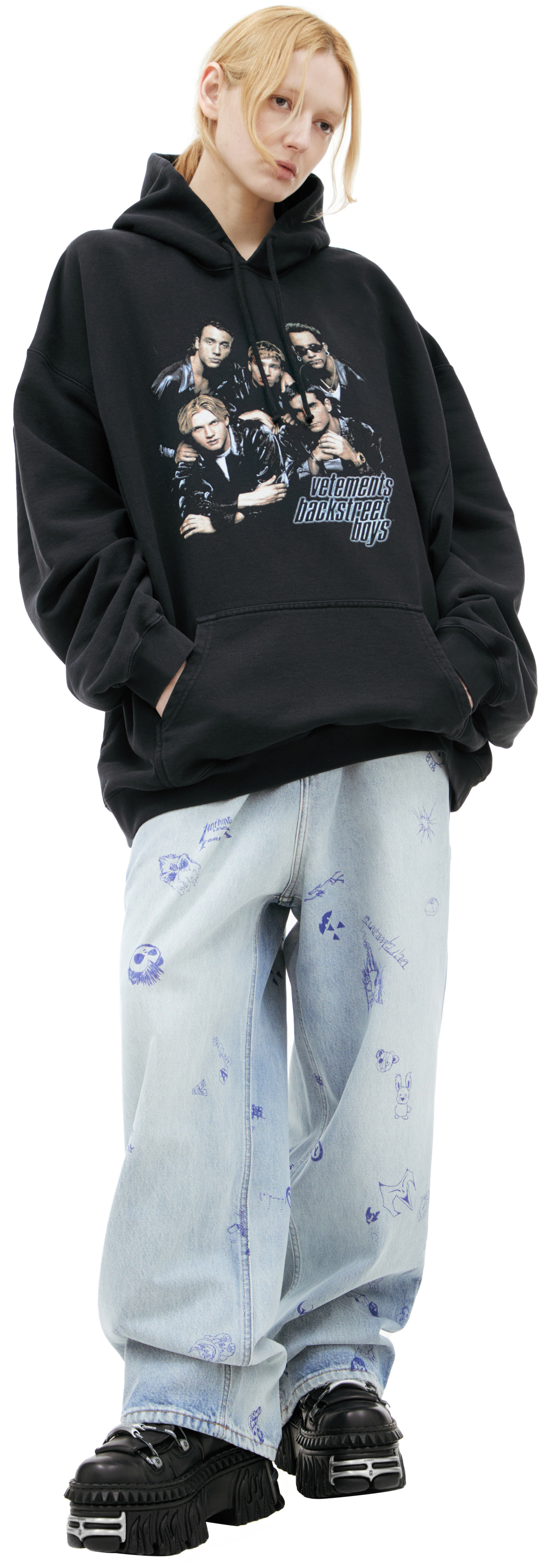 VETEMENTS \'Backstreet Boys\' print hoodie