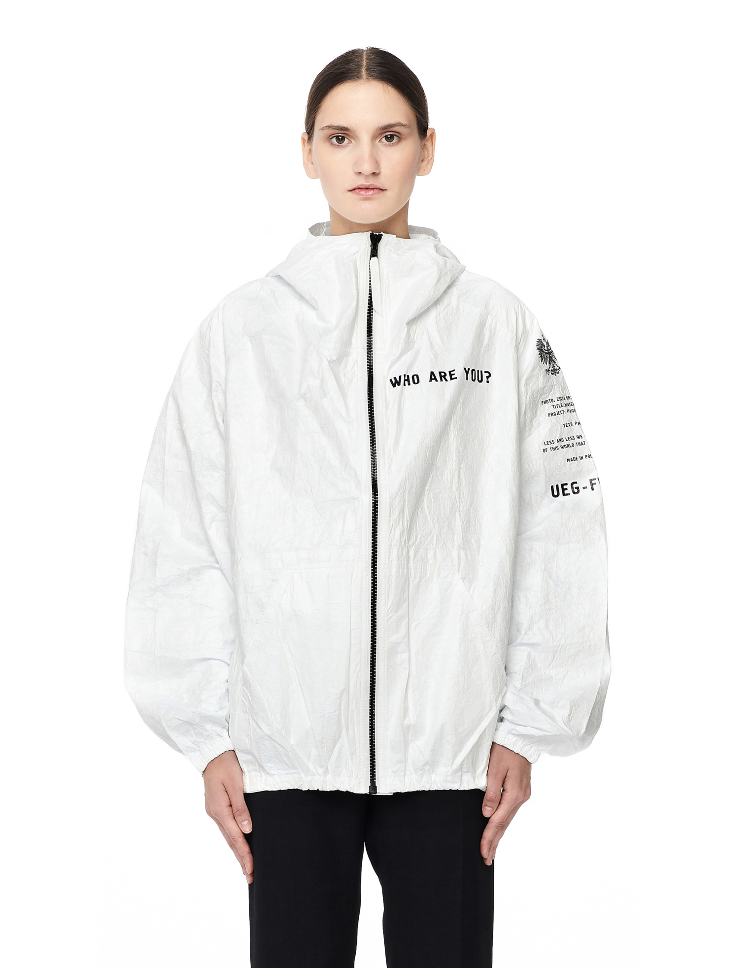UEG Printed Tyvek Jacket with Hood