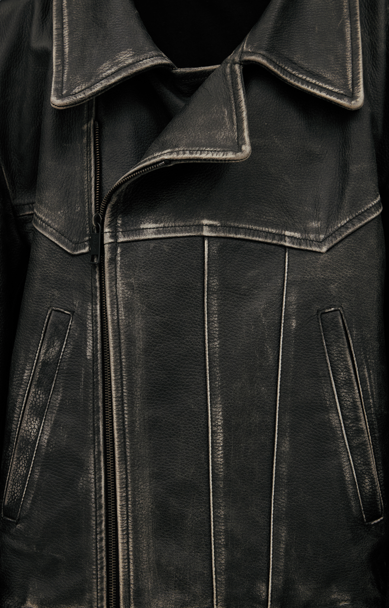 Enfants Riches Déprimés Leather print jacket