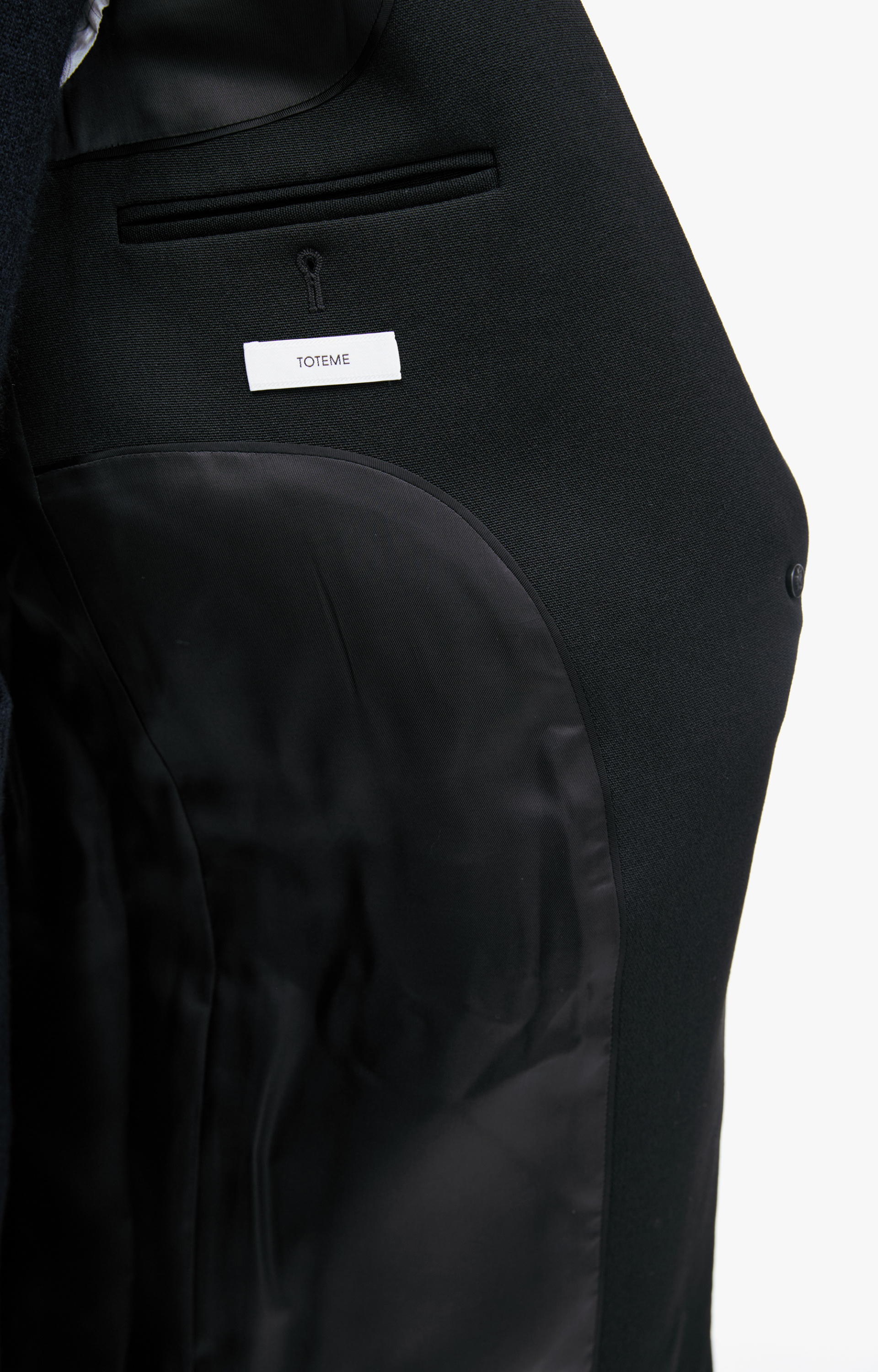 TOTEME Single-breasted wool coat