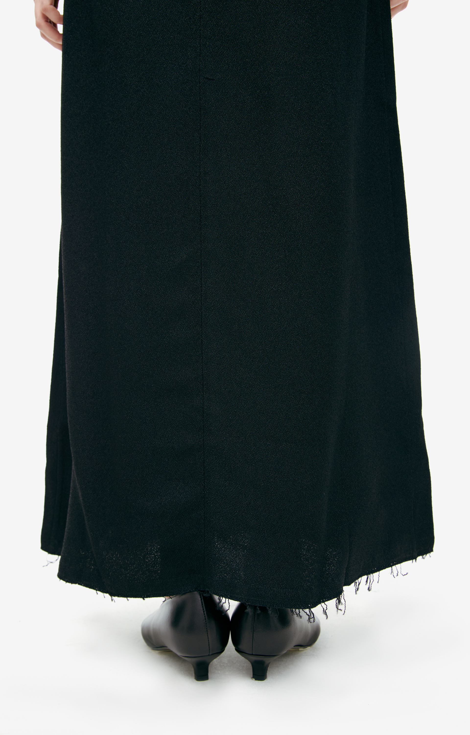 TOTEME Black midi dress