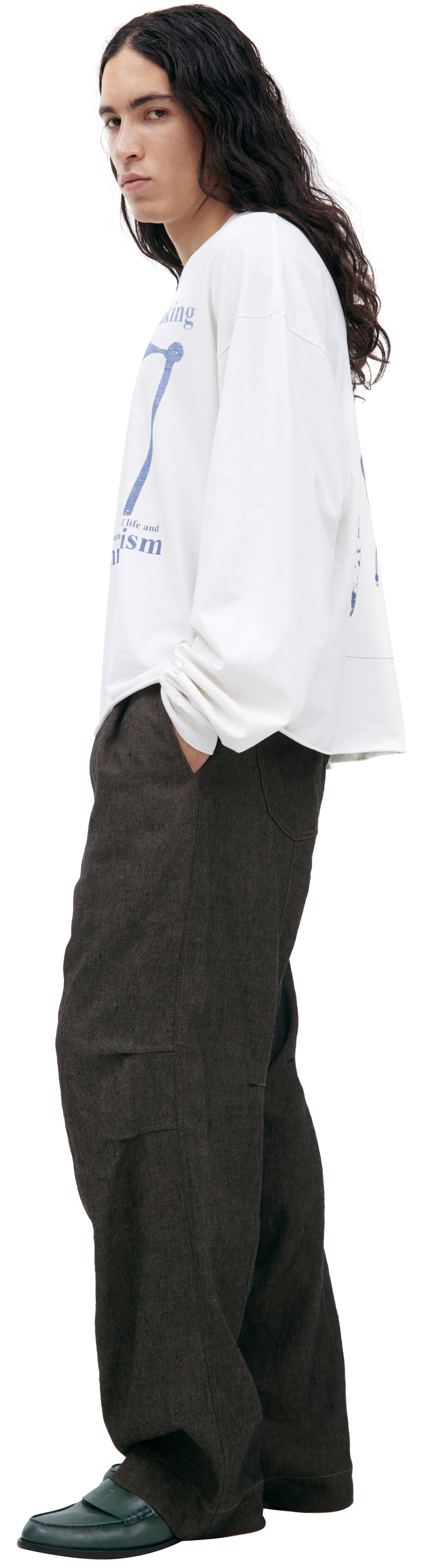 Enfants Riches Déprimés White longsleeve with print