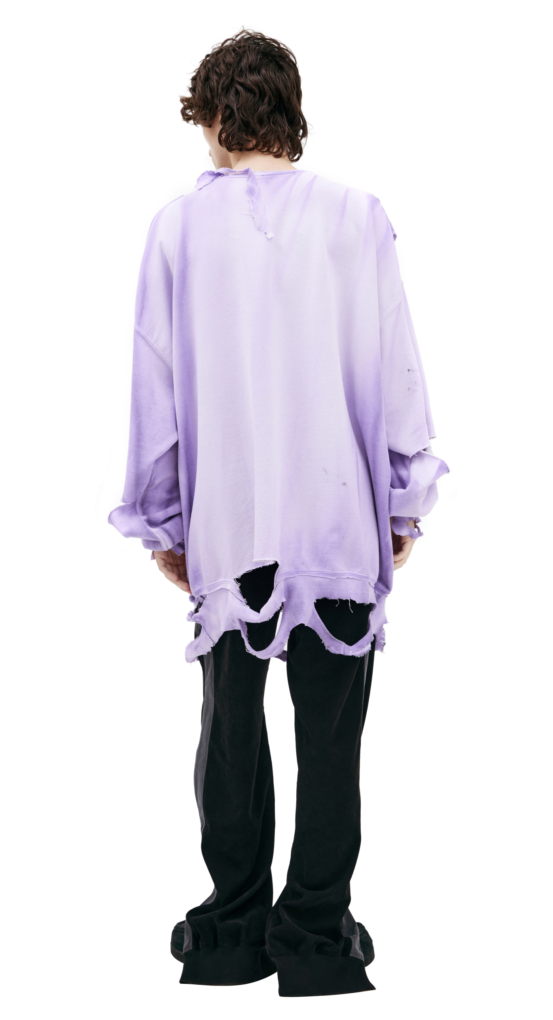 WESTFALL Longsleeve with ripped effect