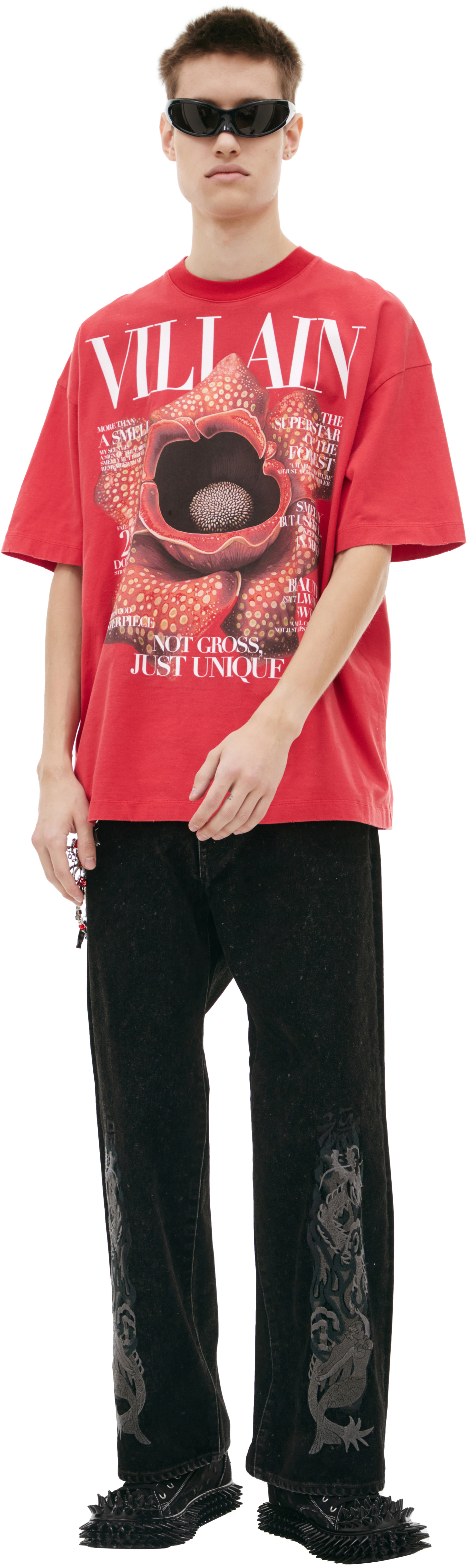 Doublet Red Villain T-shirt