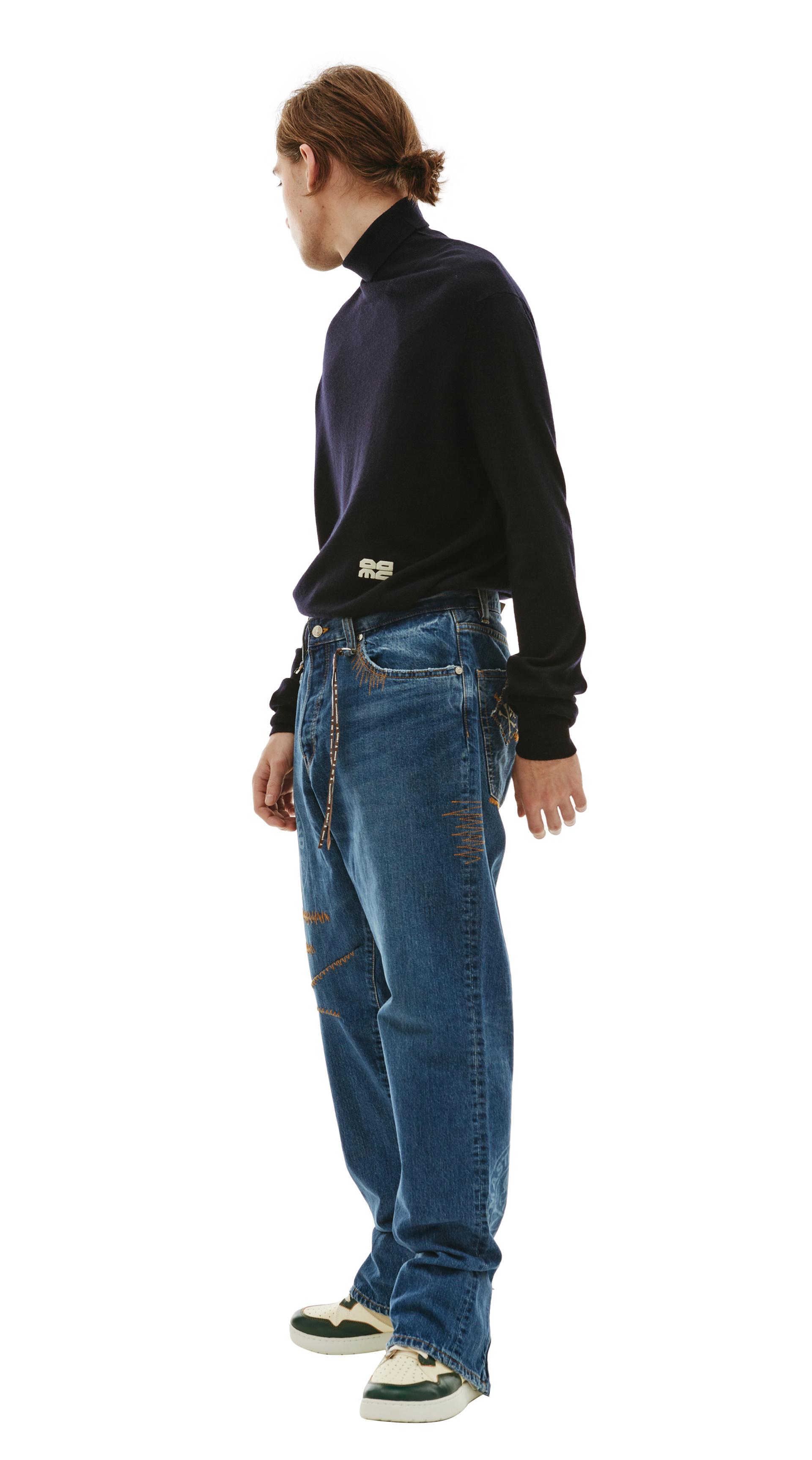 Mastermind WORLD Tapered indigo jeans