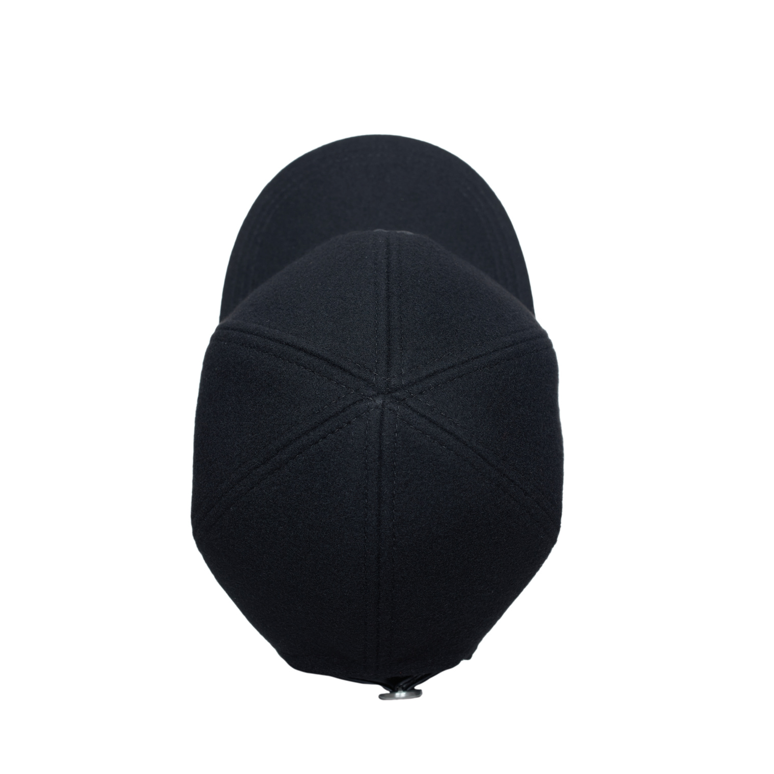 Jil Sander Черная кепка из шерсти с логотипом