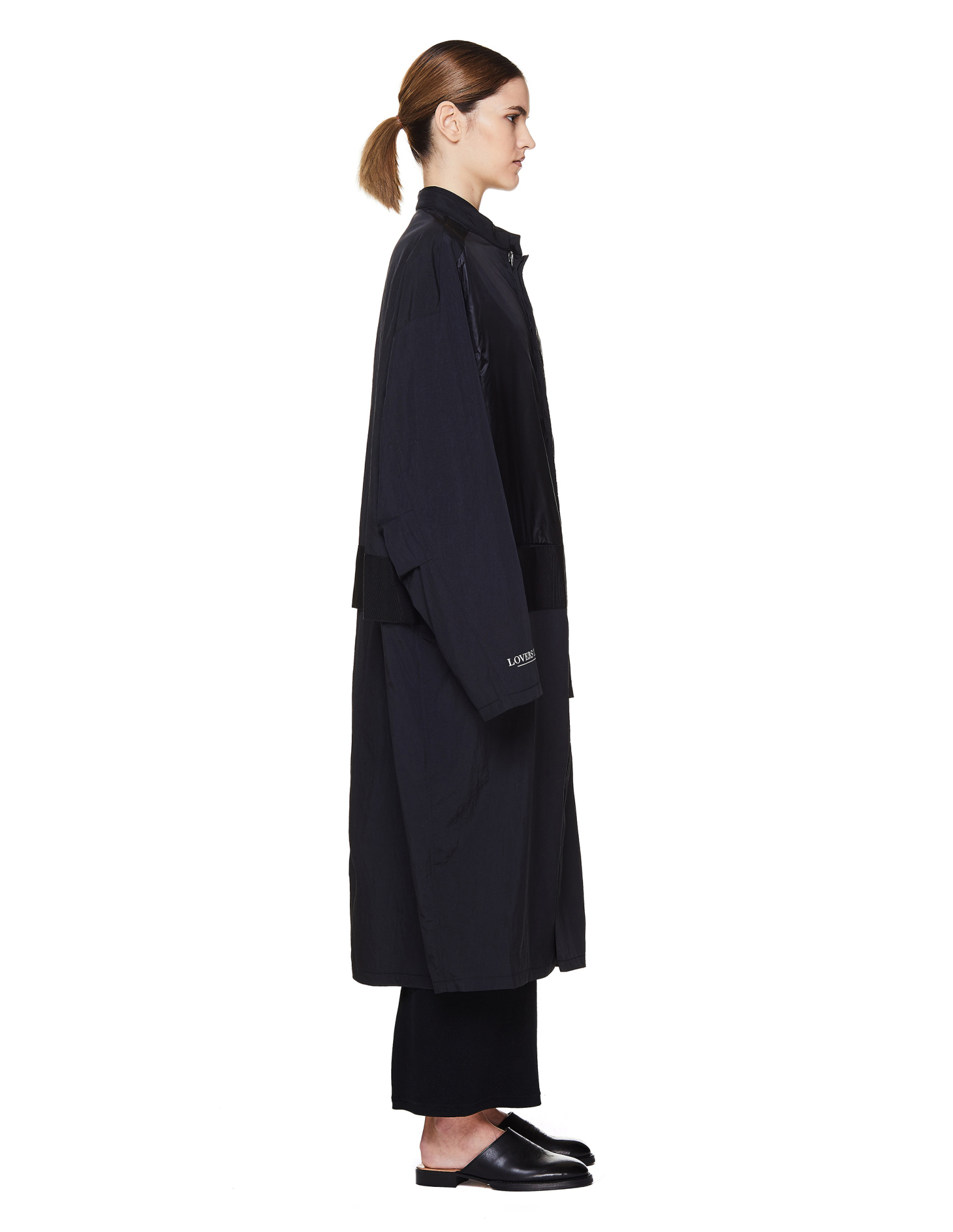 Haider Ackermann Black Nylon Parka