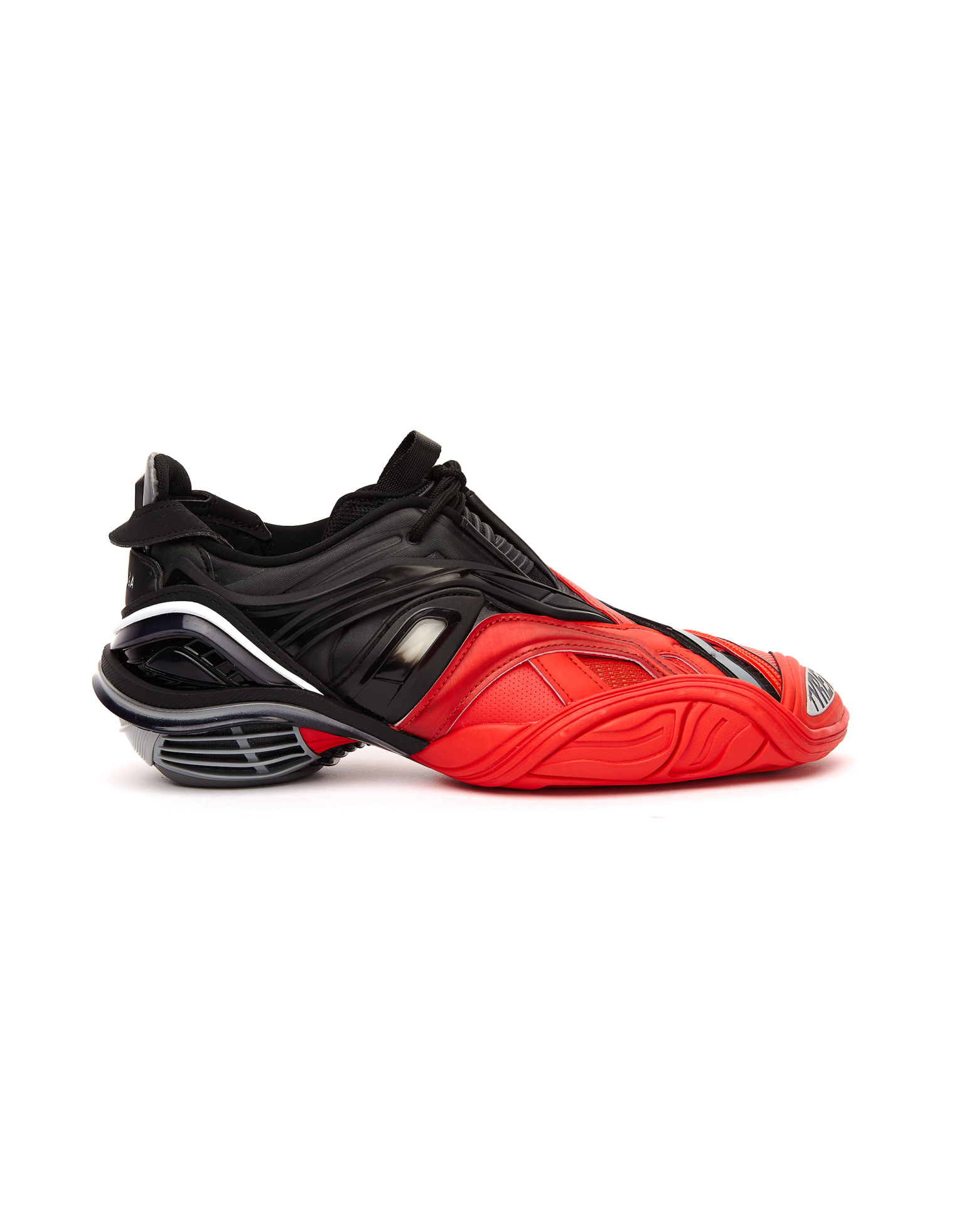 Balenciaga Grey & Red Tyrex Sneakers