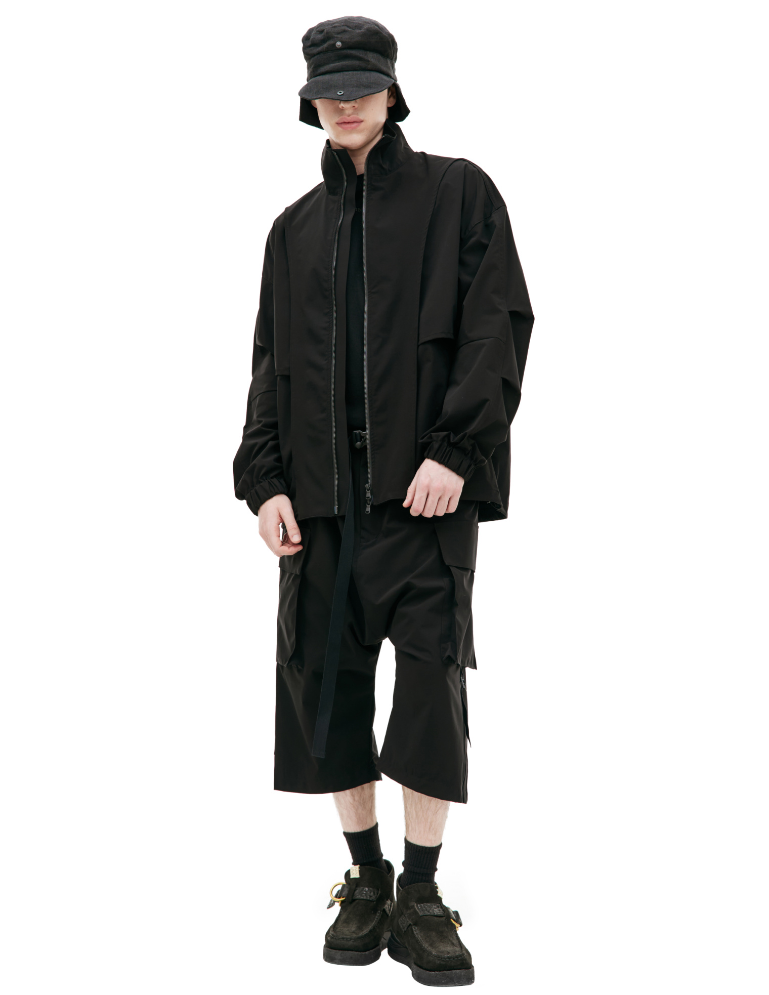 The Viridi-Anne Water-repellent hooded jacket