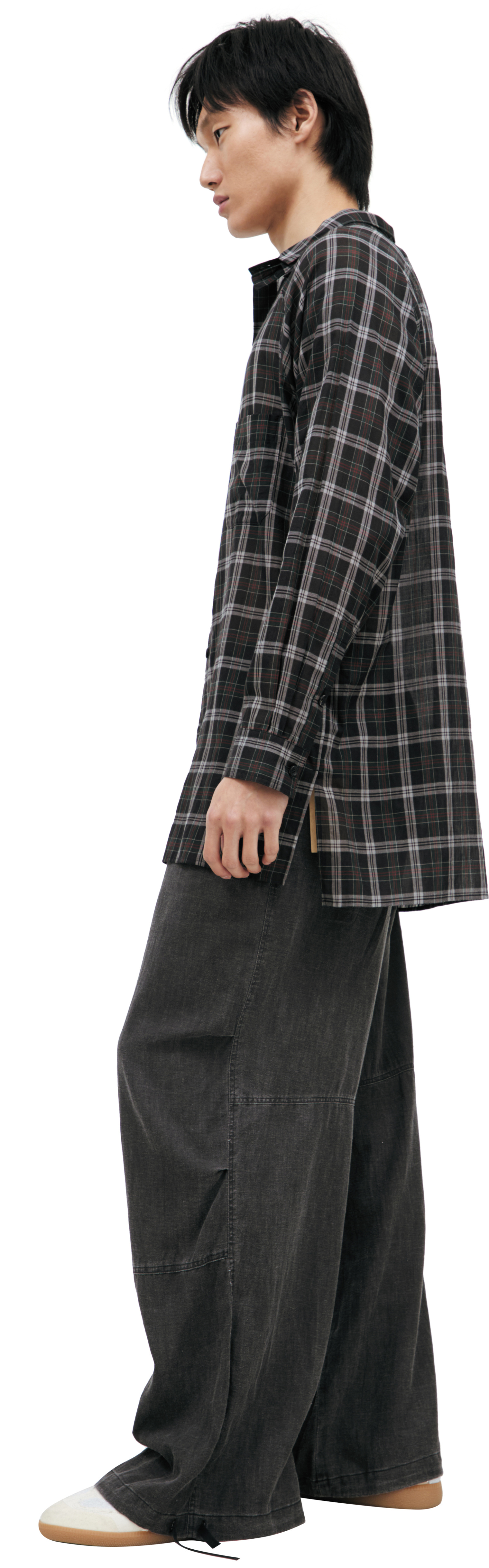 Yohji Yamamoto Check Shirt
