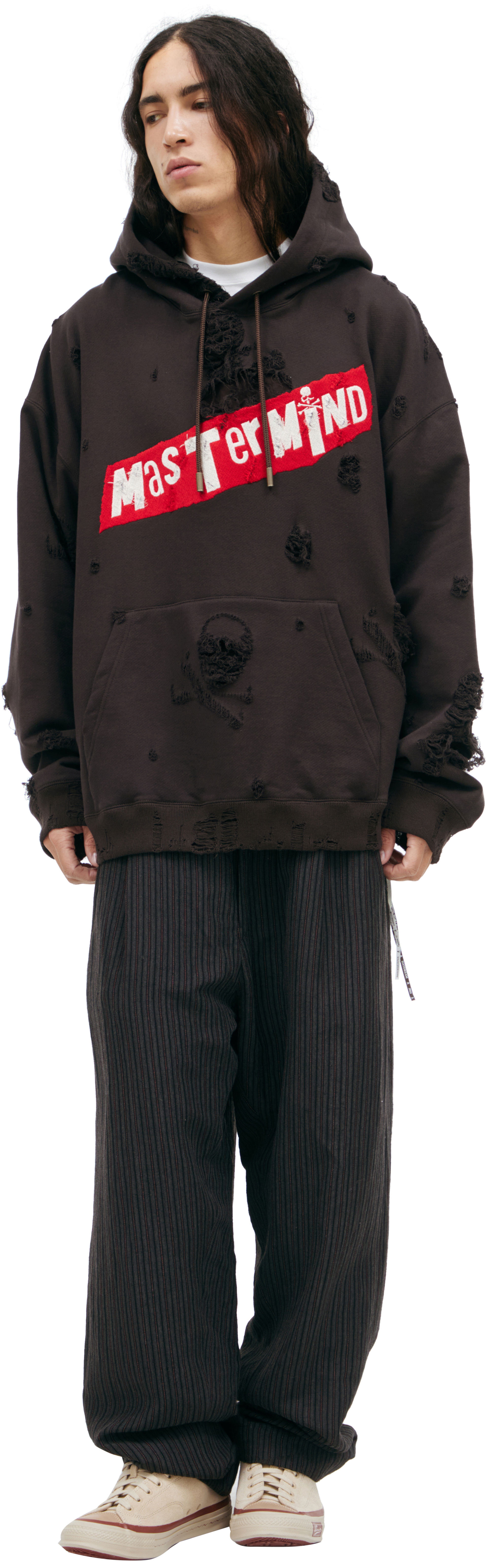 Mastermind WORLD Black hoodie with logo