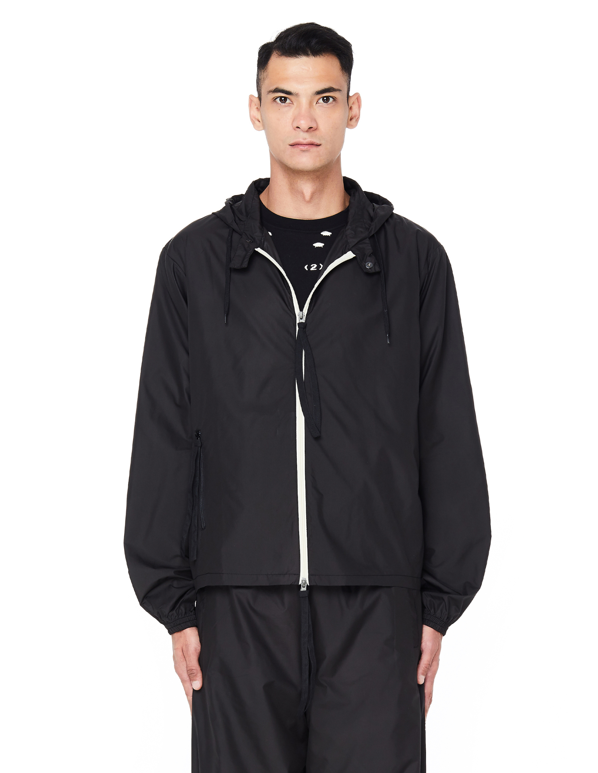 Spalwart Team Wind Black Windbreaker Jacket