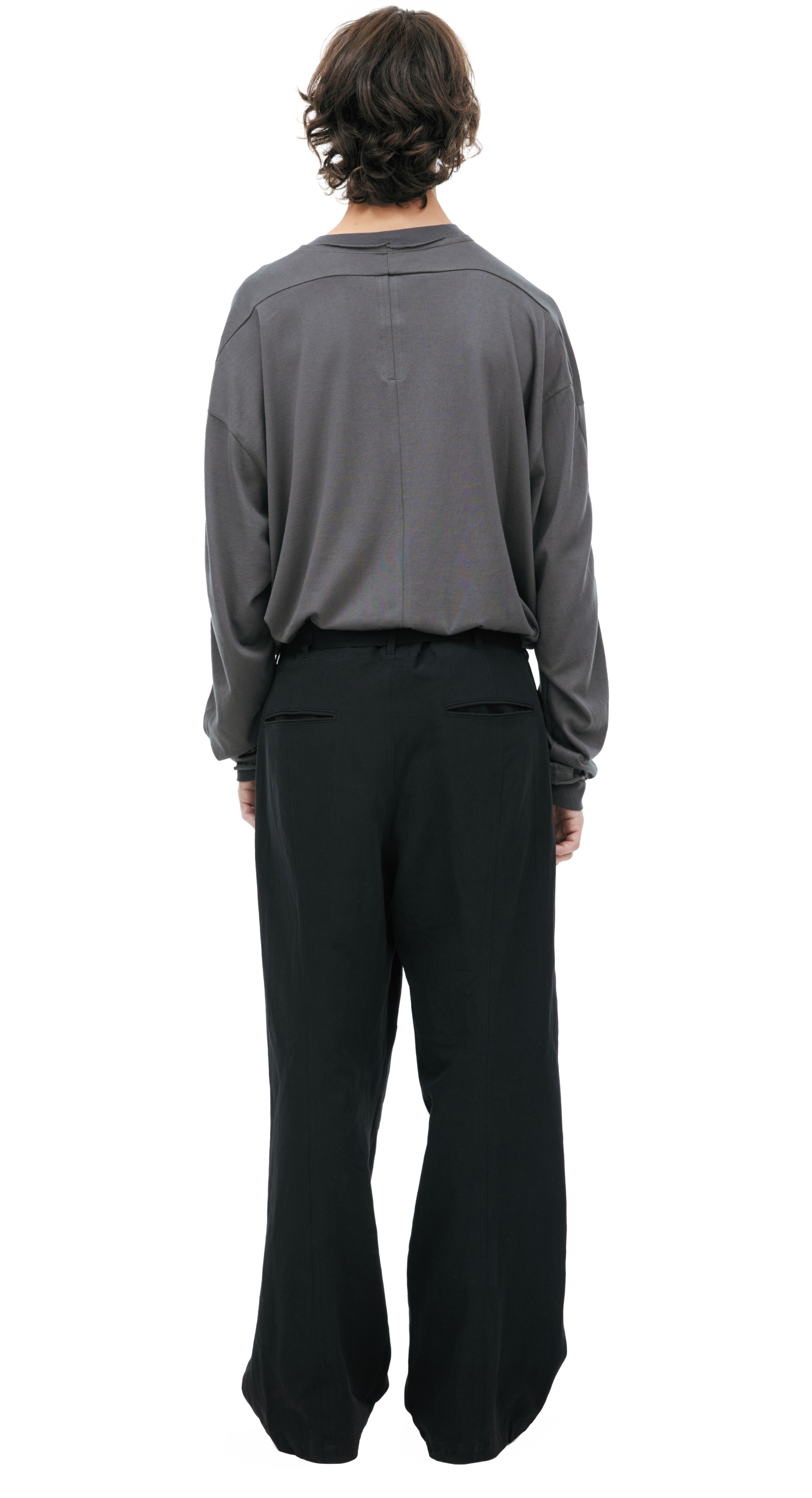 The Viridi-Anne Trousers with a fold down flap