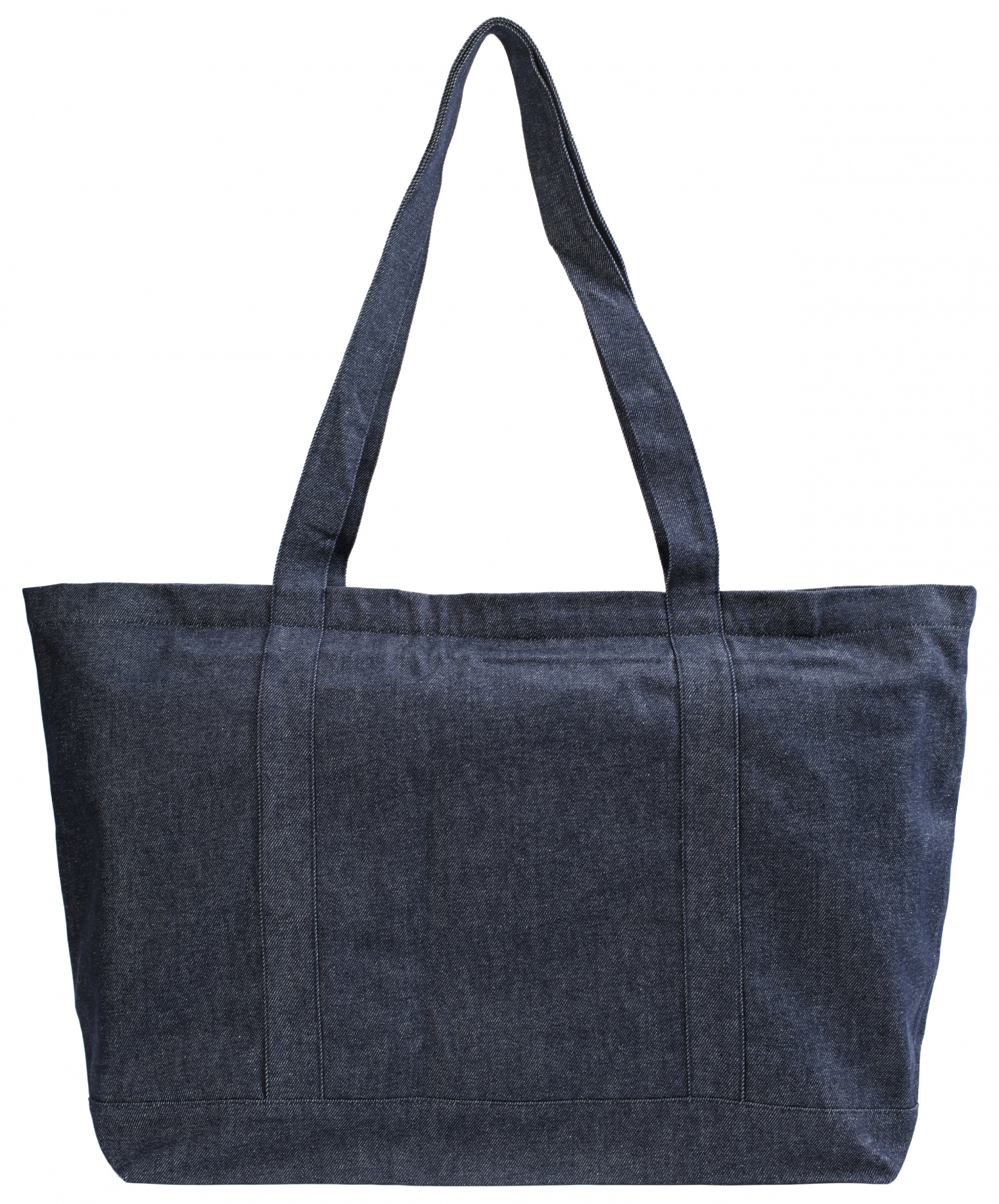 Buy Raf Simons men navy blue denim tote bag for $775 online on 