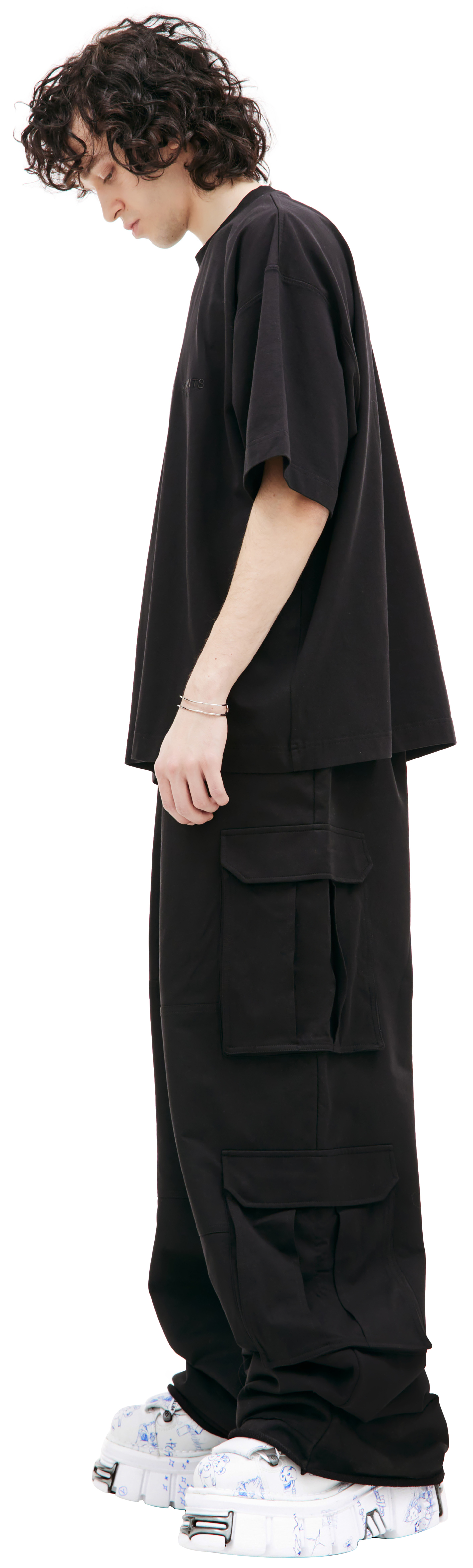 VTMNTS Logo embroidered t-shirt