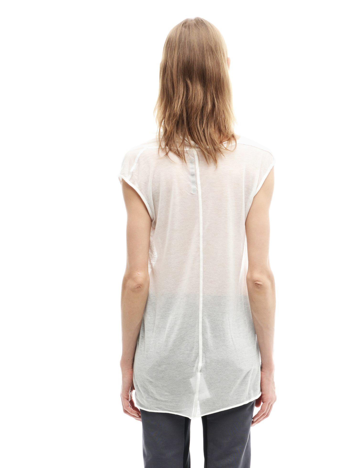 Rick Owens Lilies Rayon and cotton top