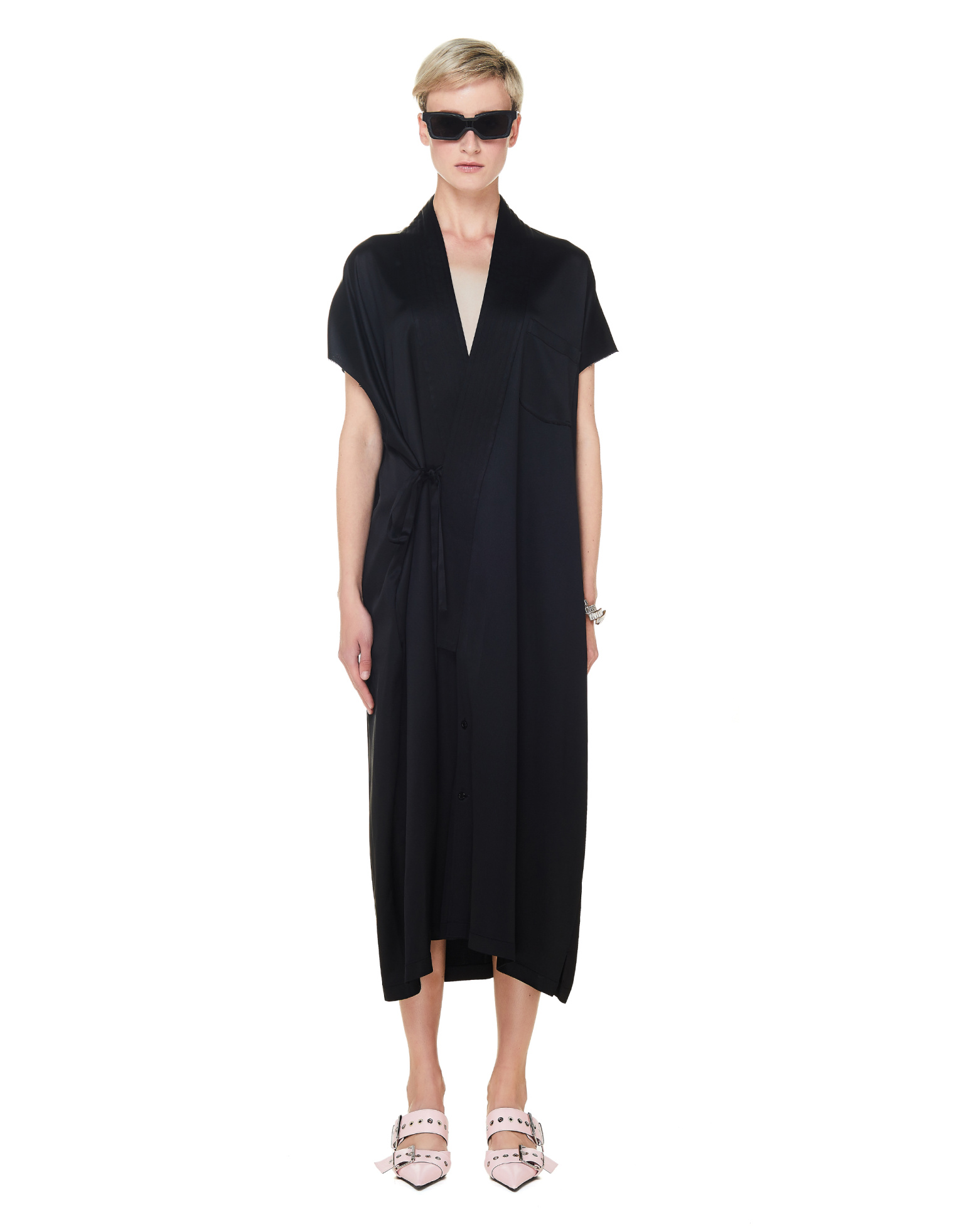 Balenciaga Black Judo Dress