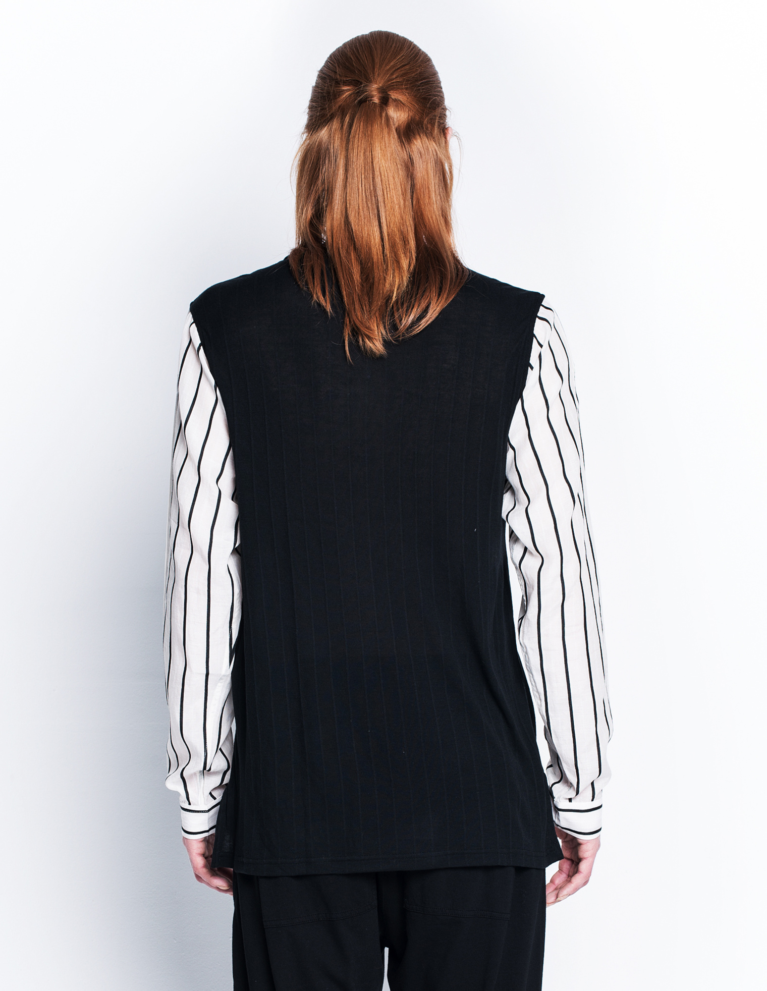 Ann Demeulemeester Long sleeve henley shirt
