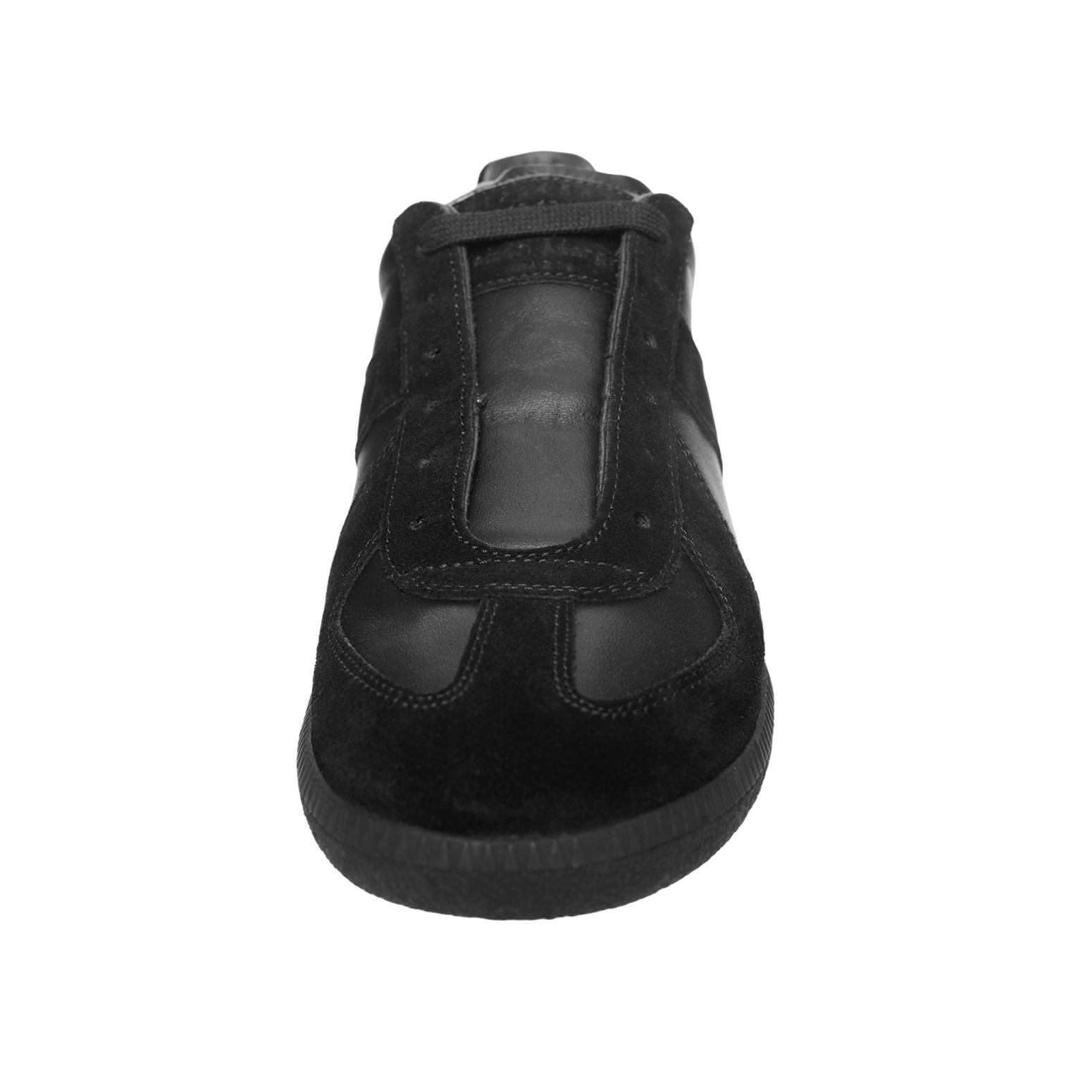 Maison Margiela Black Replica leather sneakers