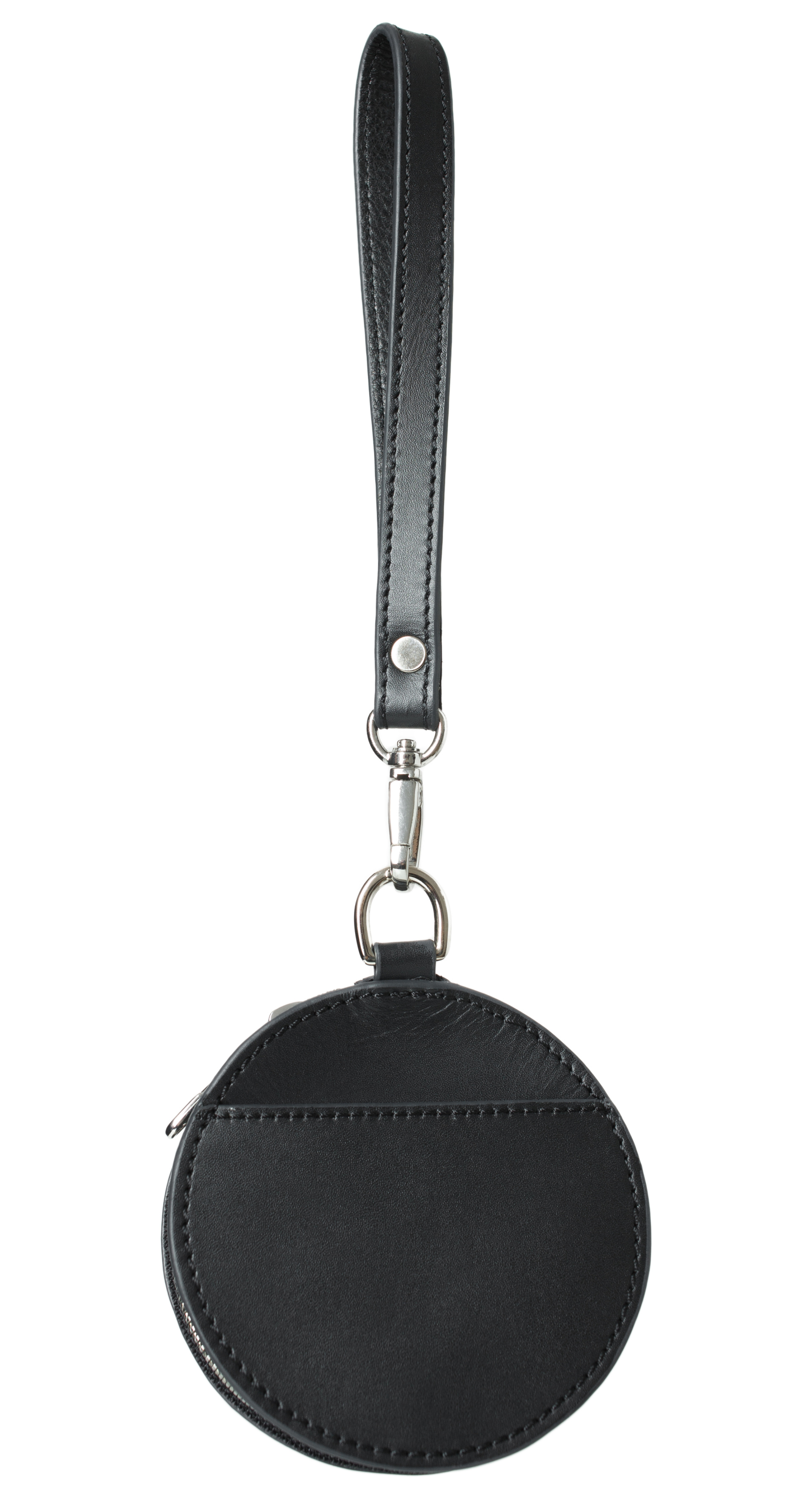Midnight Studios Disque leather bag