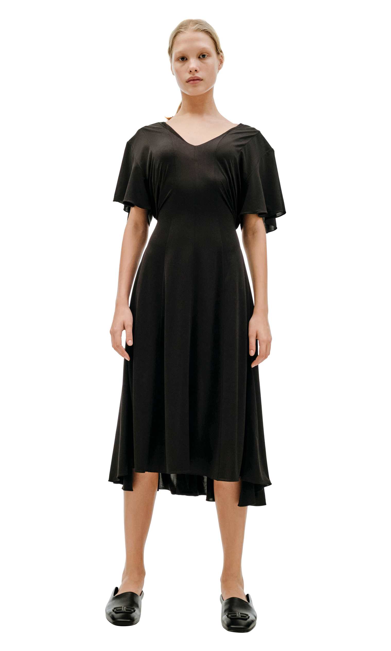 VETEMENTS Black Buttoned Dress