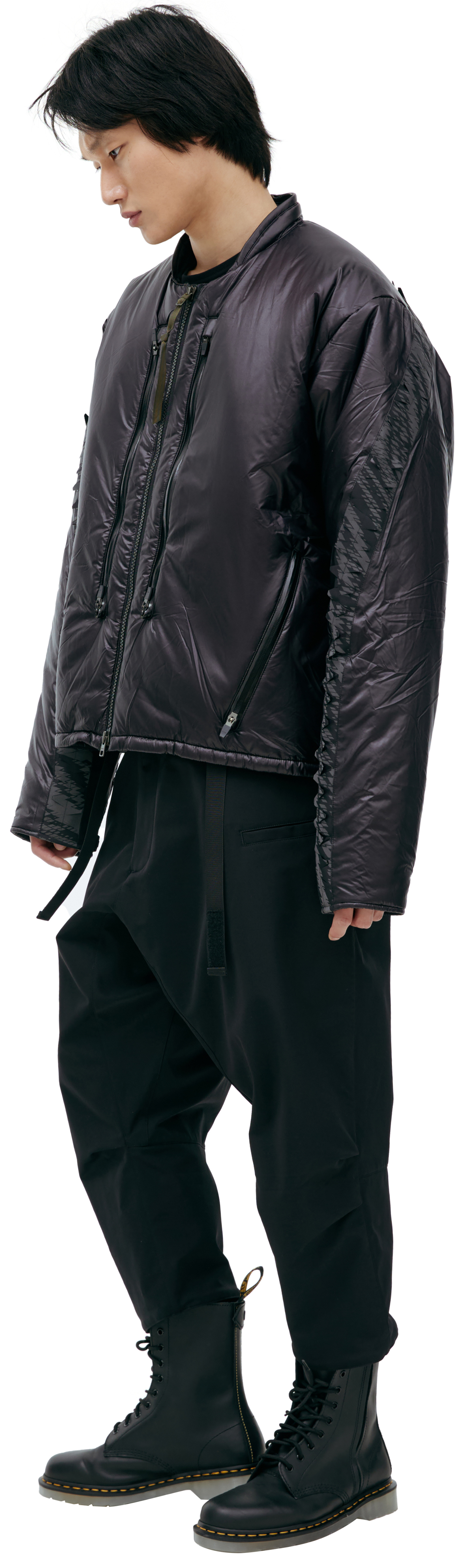 Acronym Oversize zippered bomber