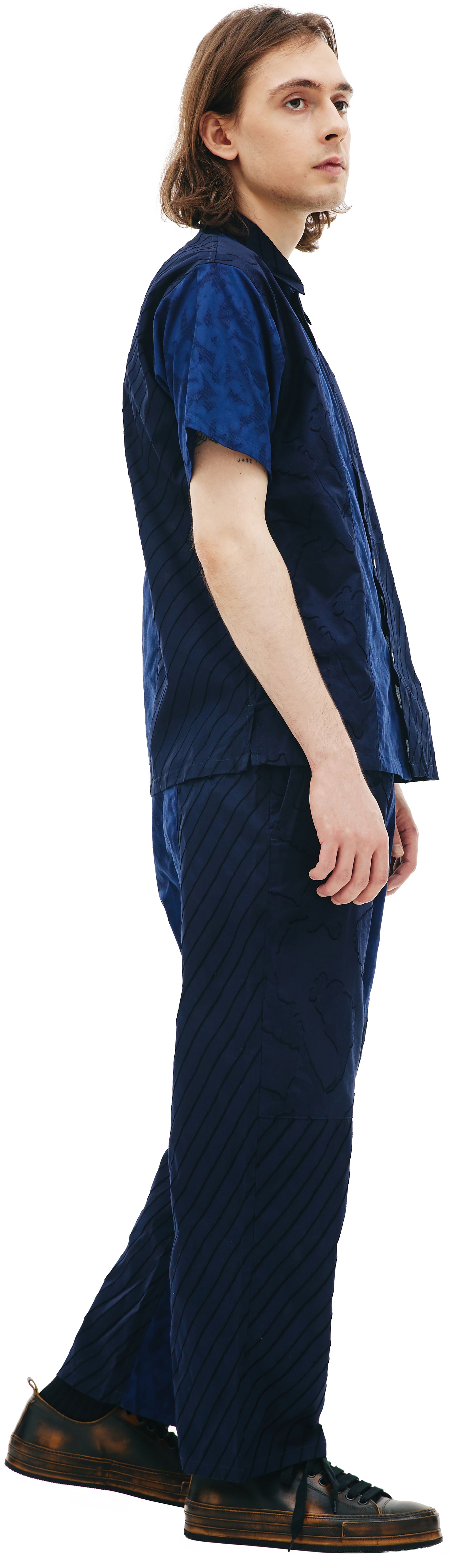 KIMMY Patchwork style shirt