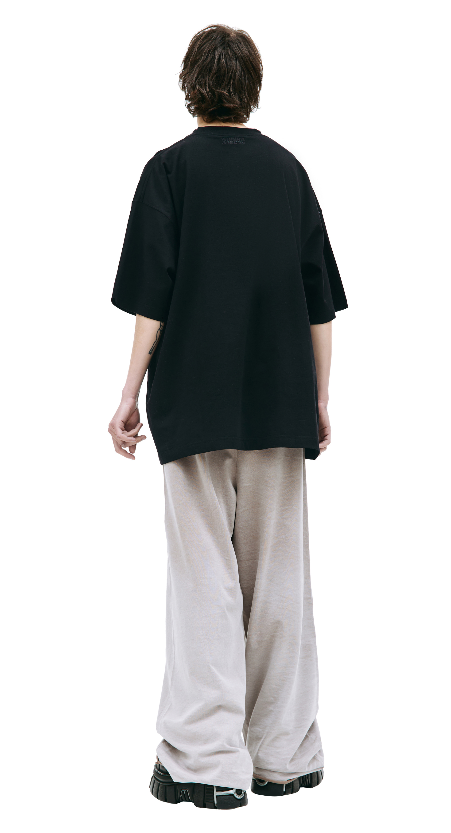 VETEMENTS Embroidered oversize t-shirt