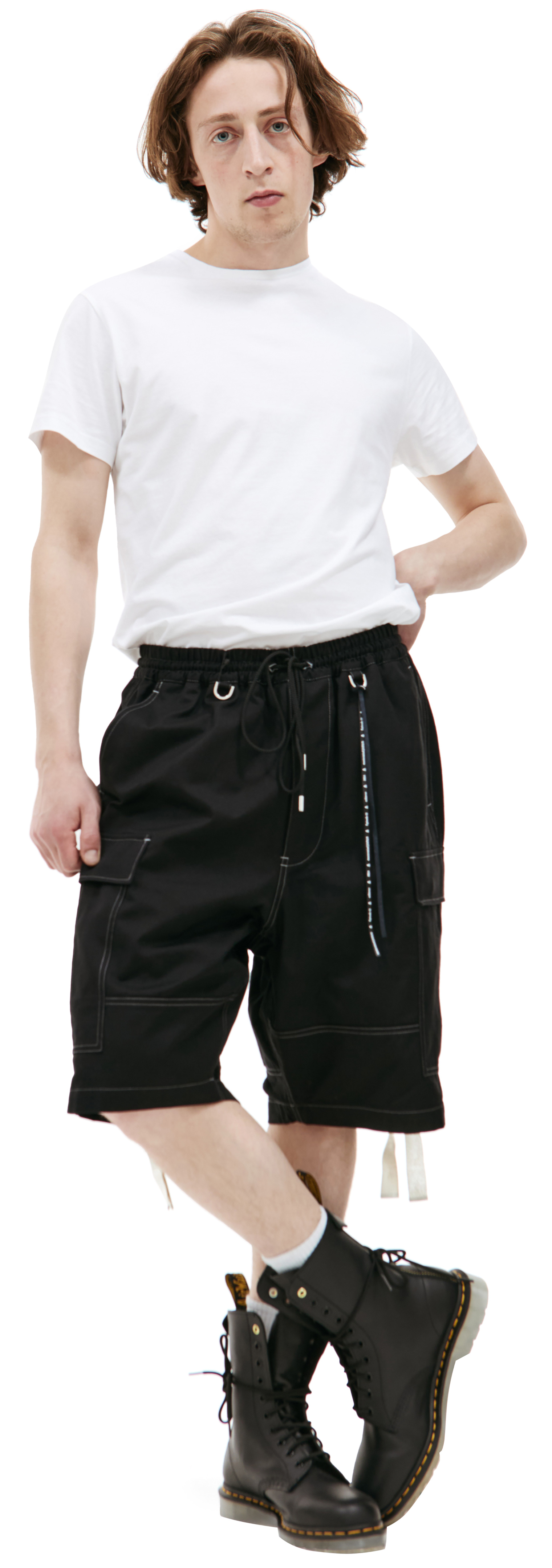 Mastermind WORLD Black cargo shorts