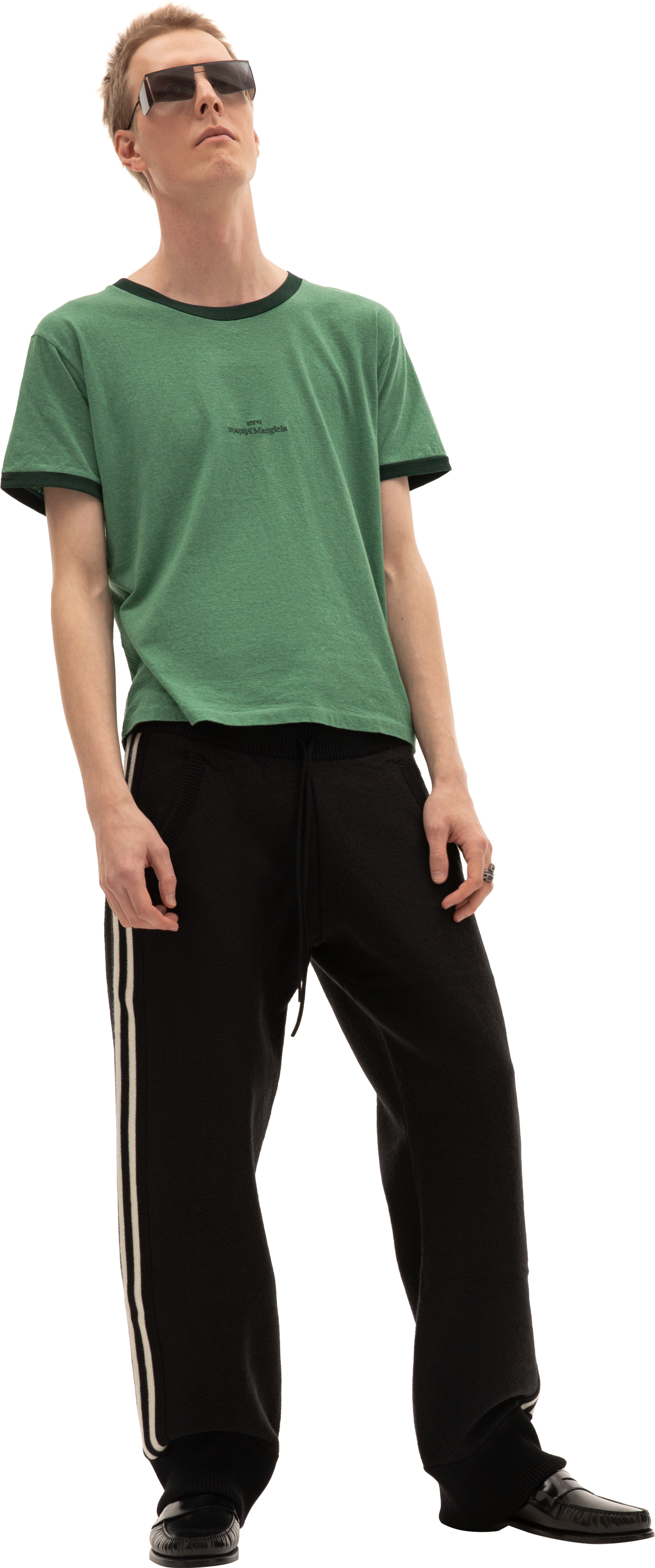 Maison Margiela Green Logo T-Shirt