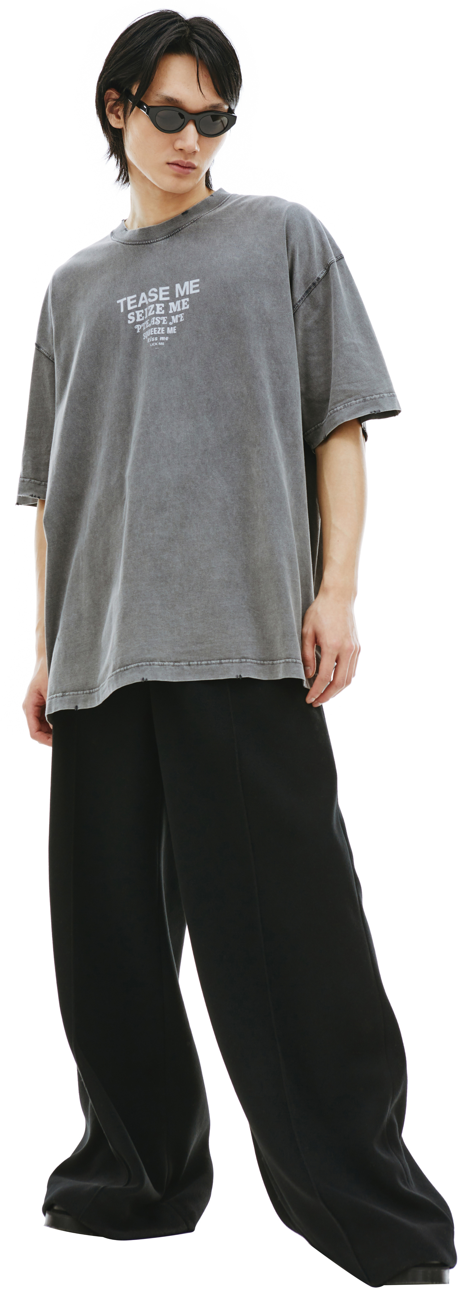 VETEMENTS Oversized \'Tease me\' t-shirt