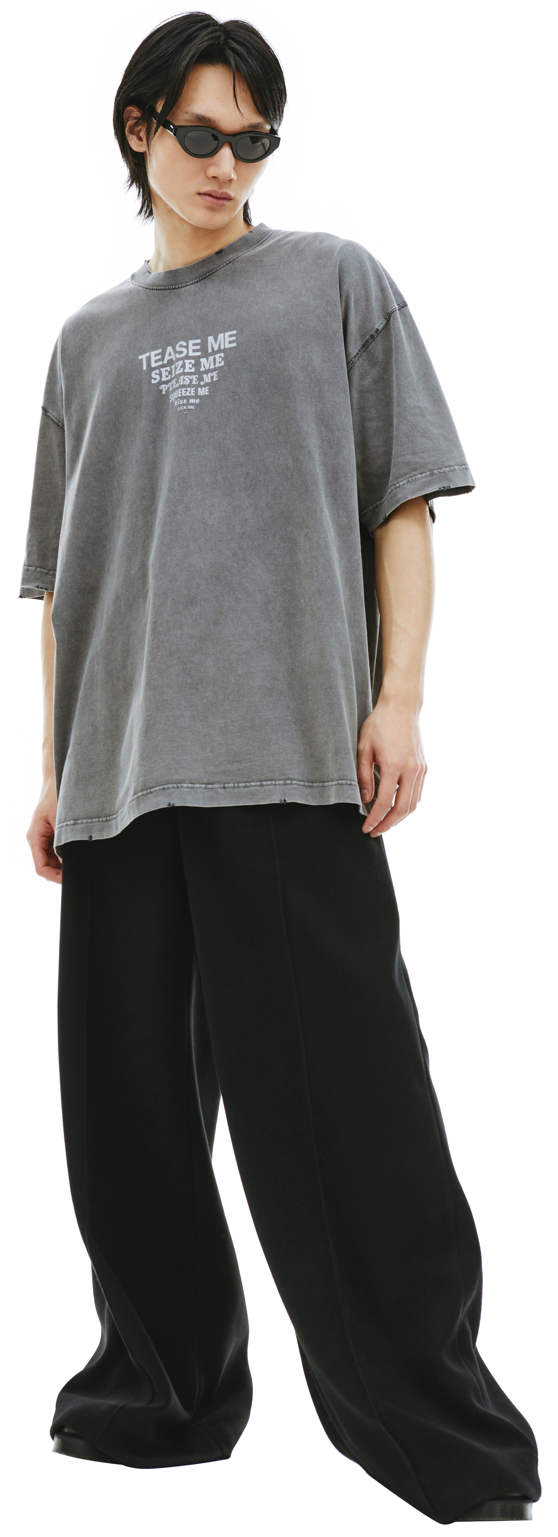 VETEMENTS Oversized \'Tease me\' t-shirt