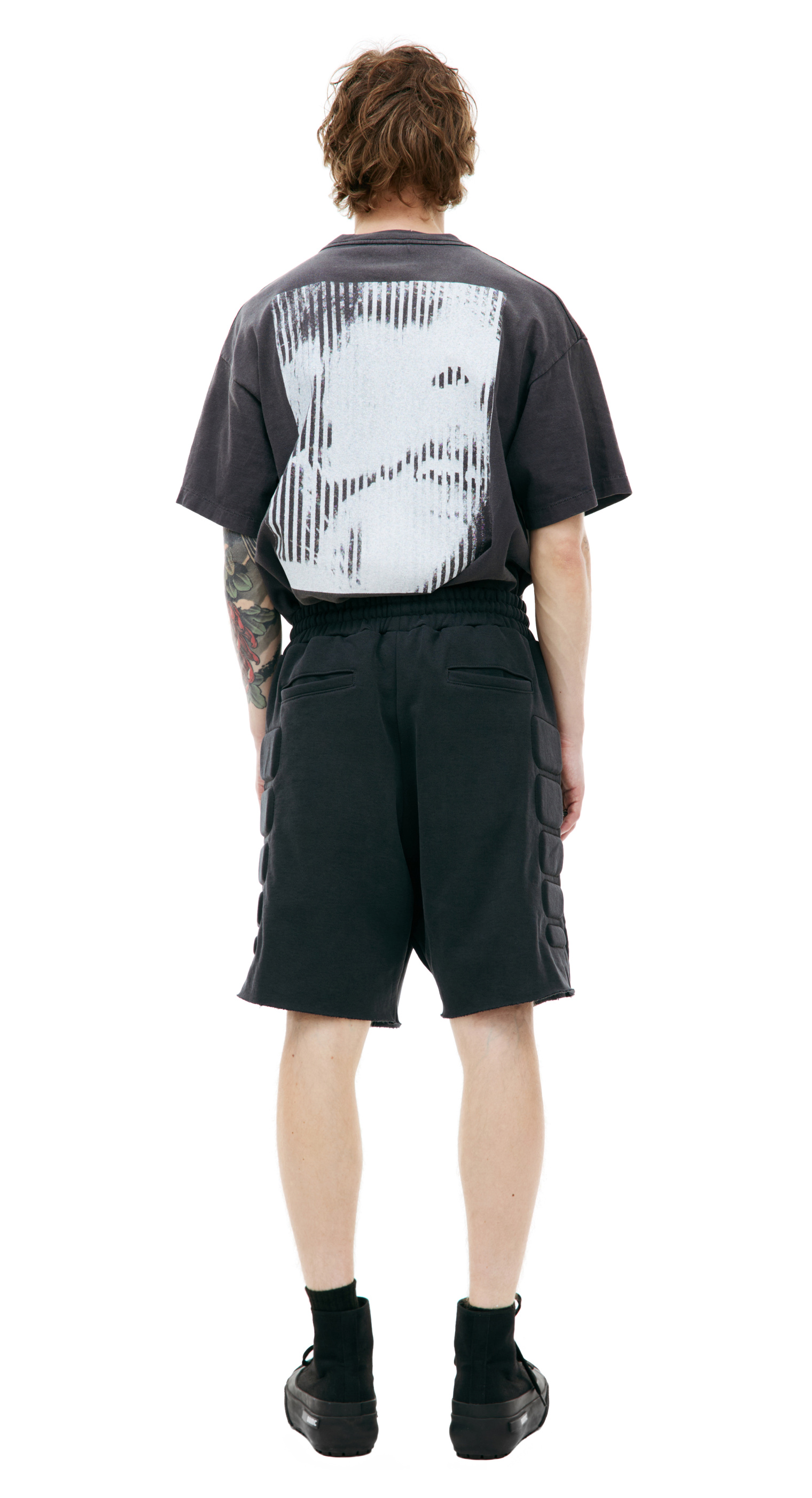 Satoshi Nakamoto Black moto shorts