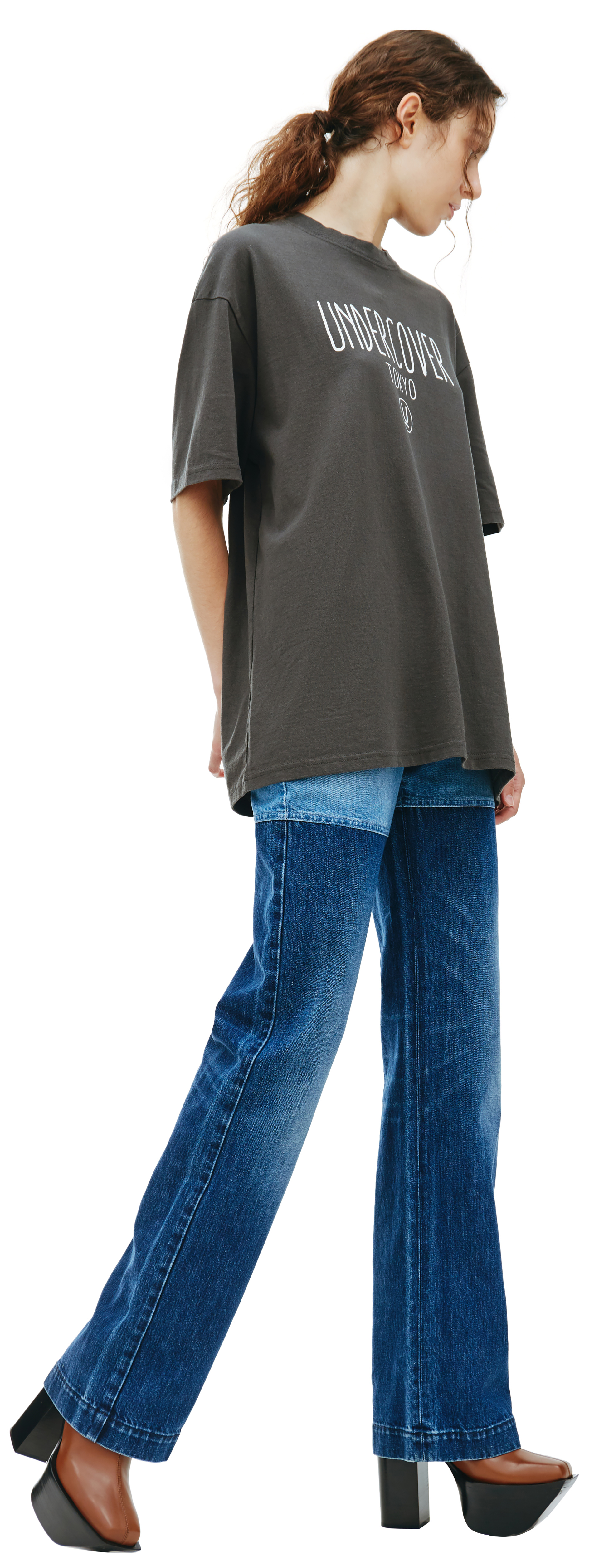 Undercover Grey Logo t-shirt