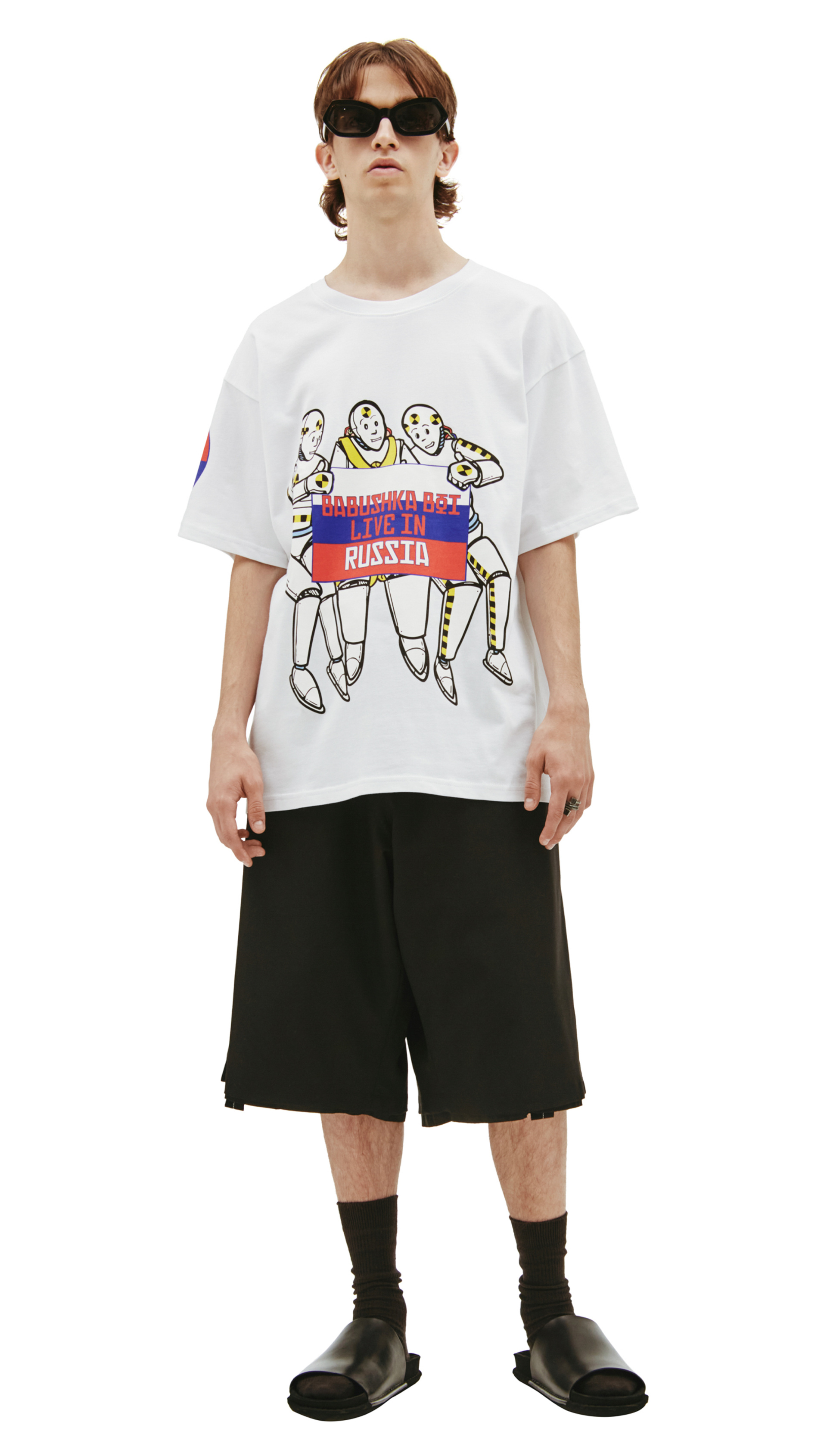 AWGE CREW white t-Shirt