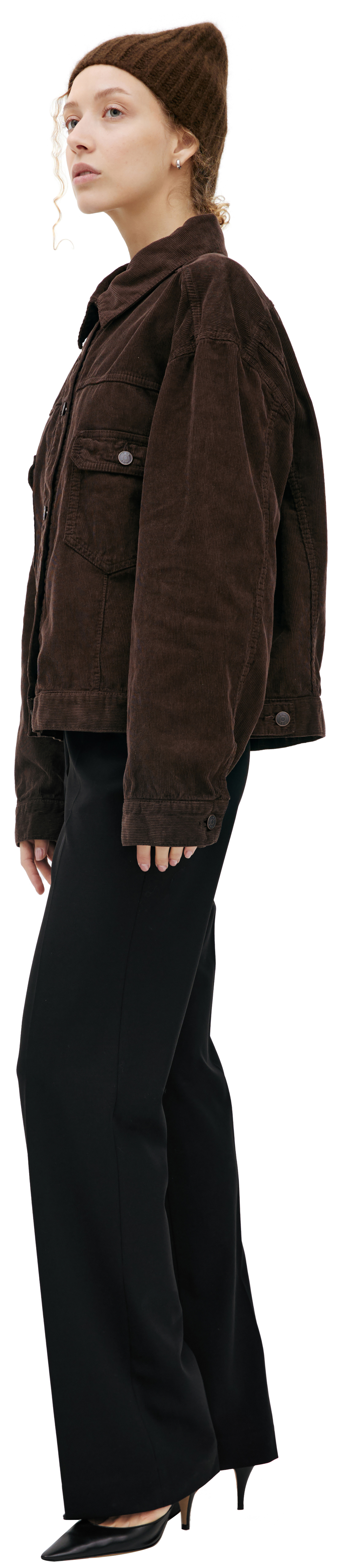 The Row Corduroy buttoned jacket