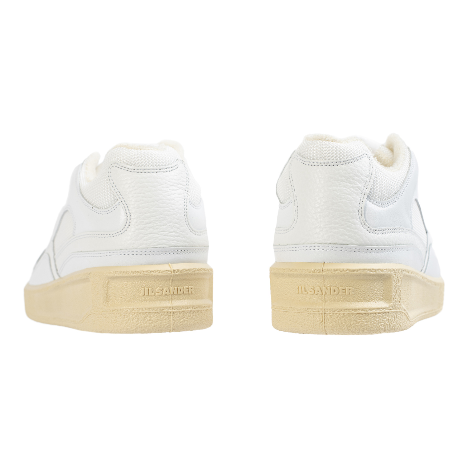 Jil Sander Leather sneakers with logo