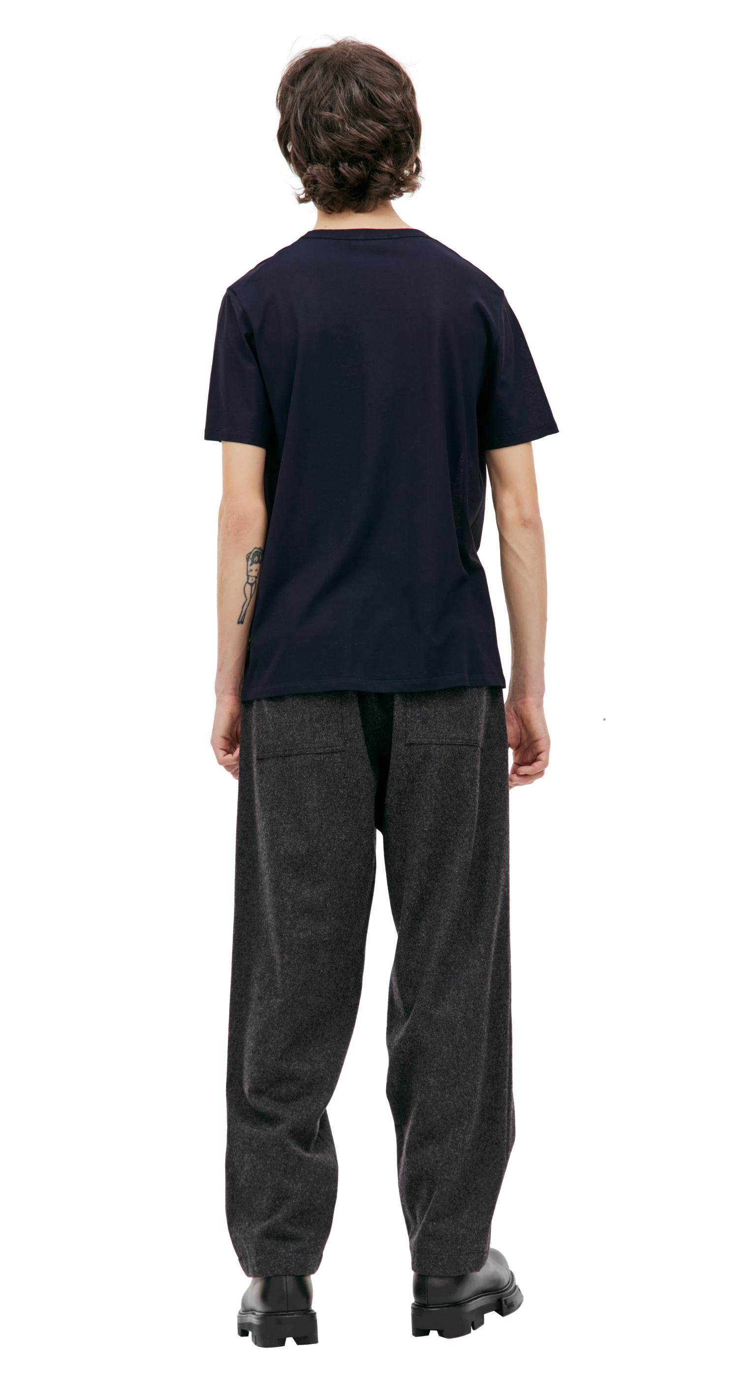 Jil Sander Navy blue cotton t-shirt