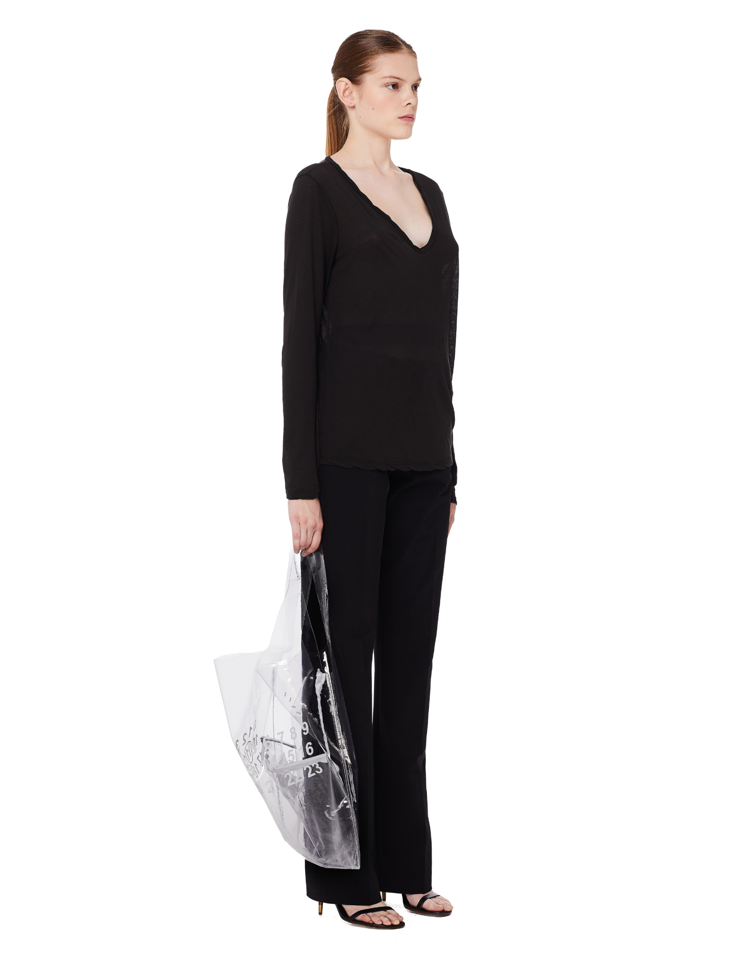 Maison Margiela Clear PVC Shopping Bag