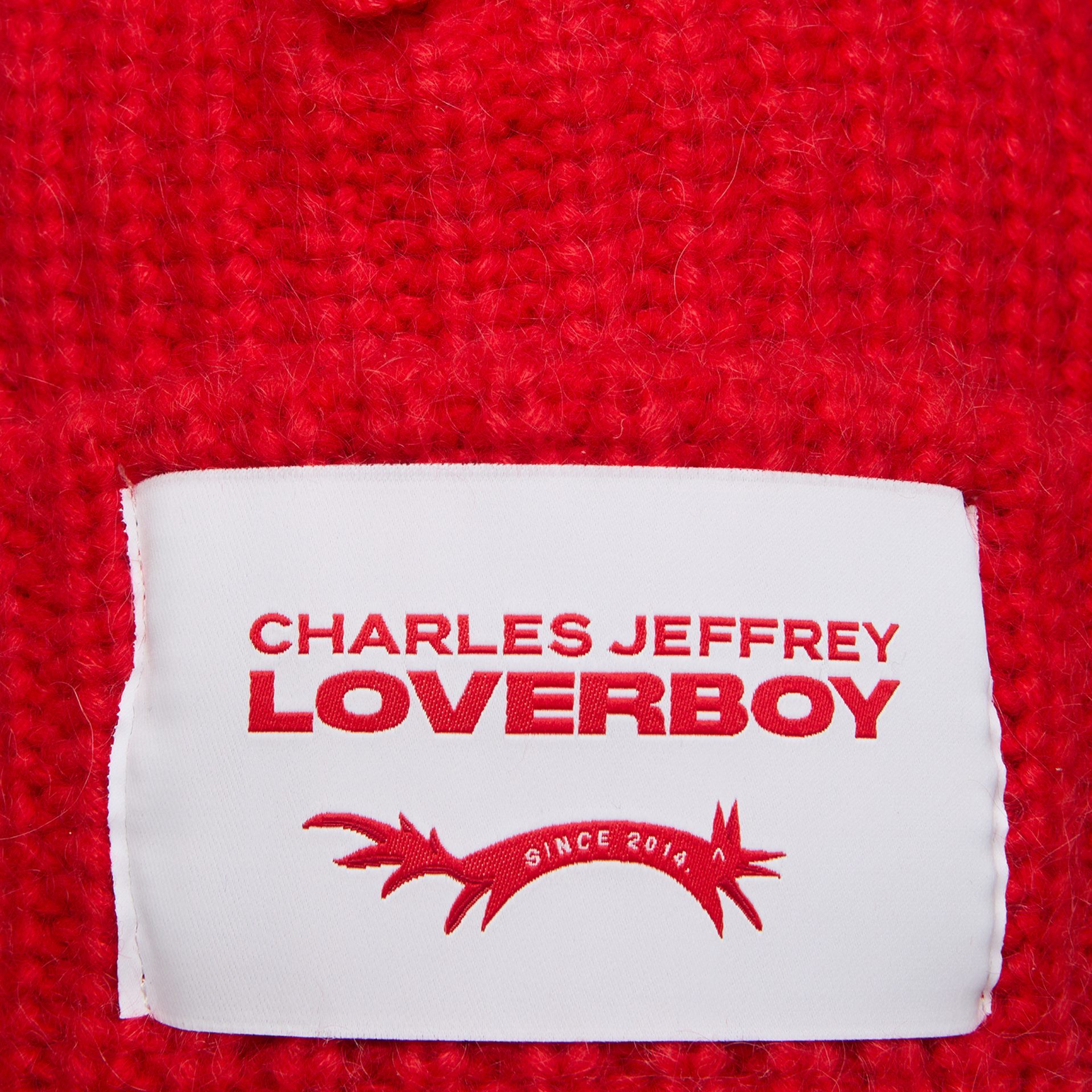 CHARLES JEFFREY LOVERBOY Knitted wool beanie